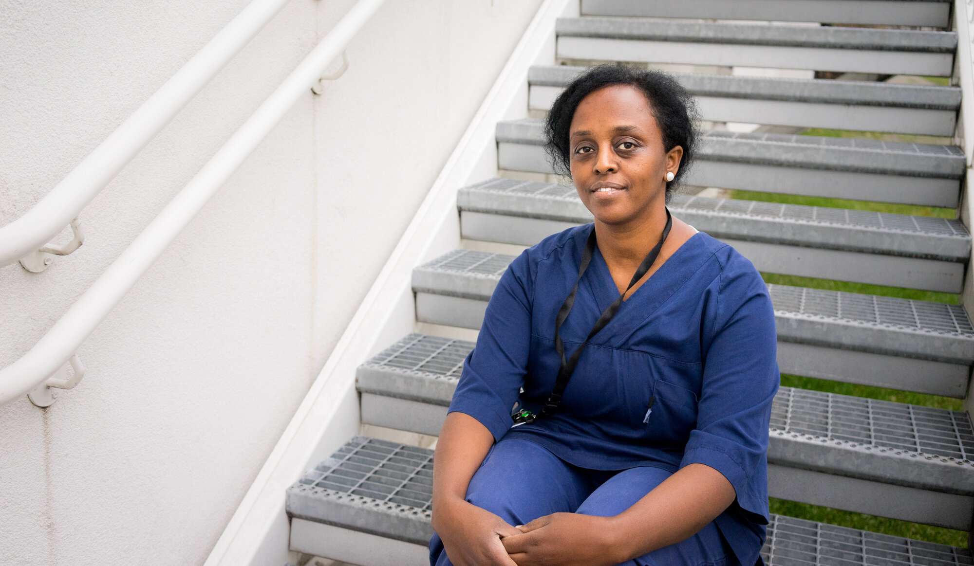 Amina Ibrahim Bildet viser Amina Ibrahim