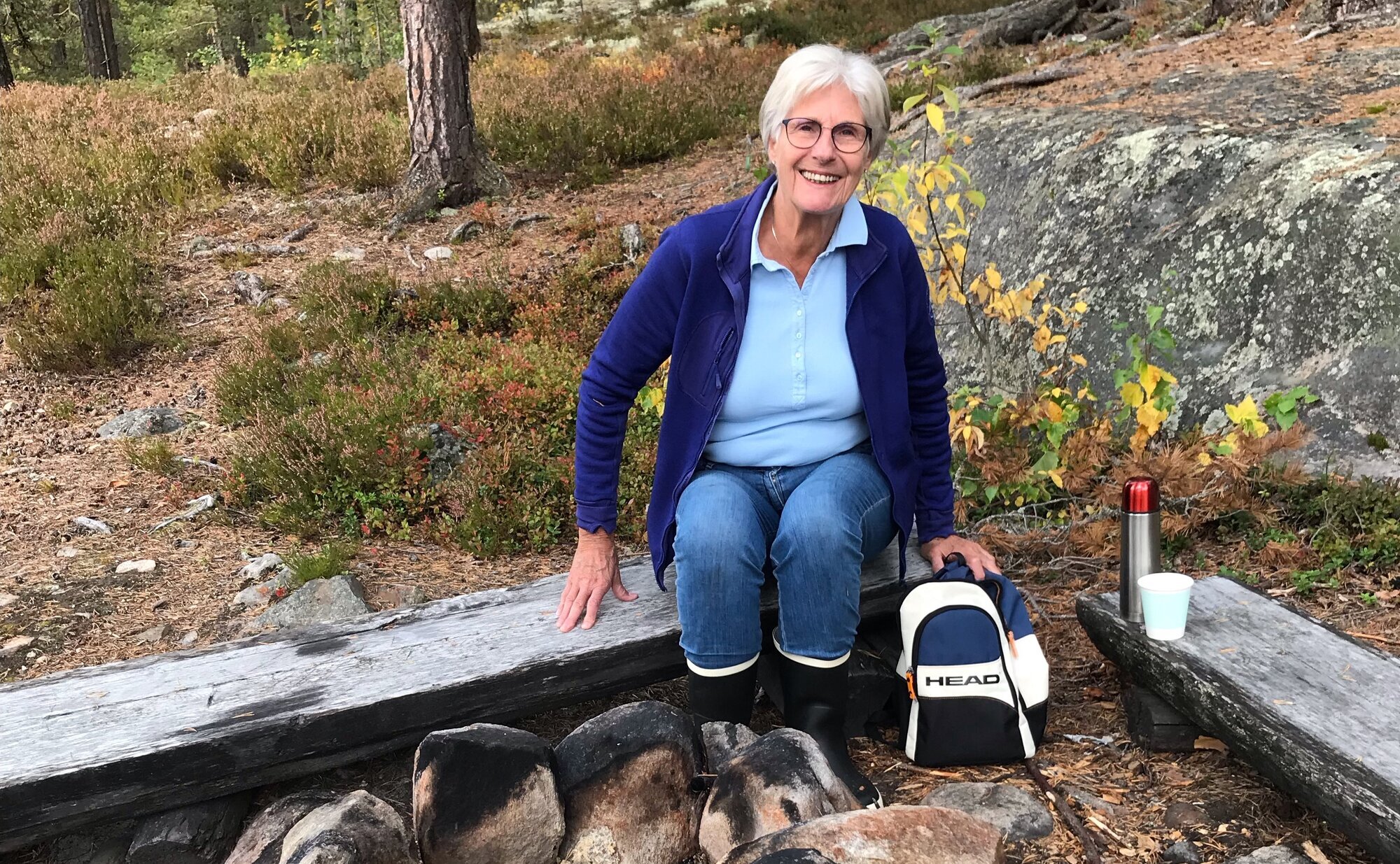 Grethe Lauritzen, sykepleier Bildet viser Grethe Lauritzen