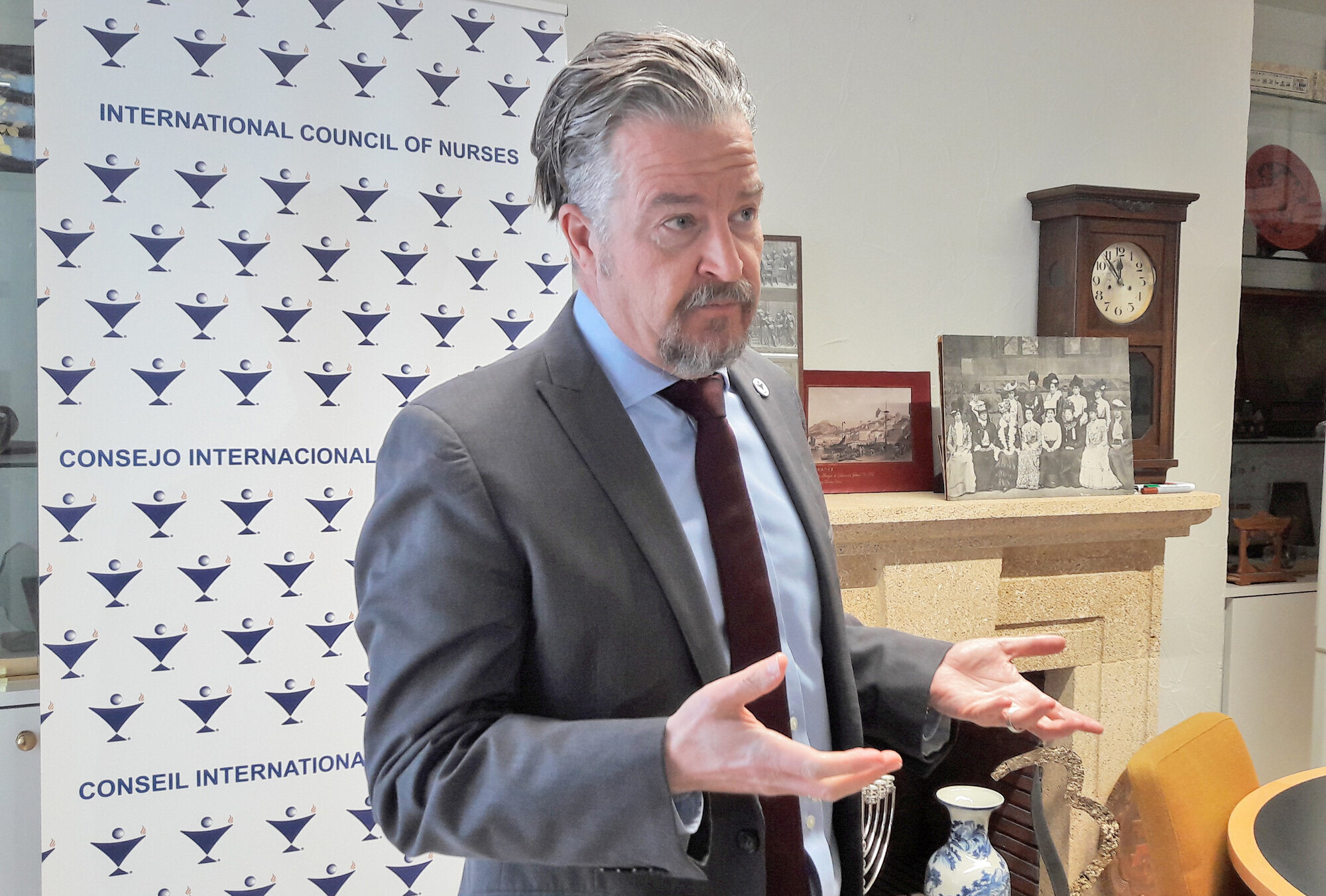 Howard Catton Bildet viser Howard Catton.