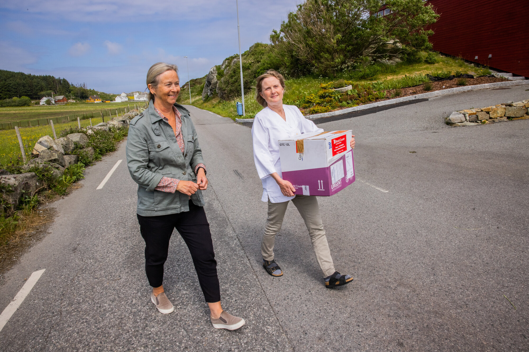 Bente Pettersen, Gunn Hilde Austrheim Bildet viser Bente Pettersen og Gunn Hilde Austrheim.