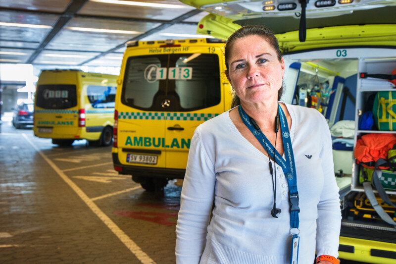 Karen Anne, Stordalen, foretakstillitsvalgt, Helse Bergen Bildet viser Karen-Anne Stordalen.