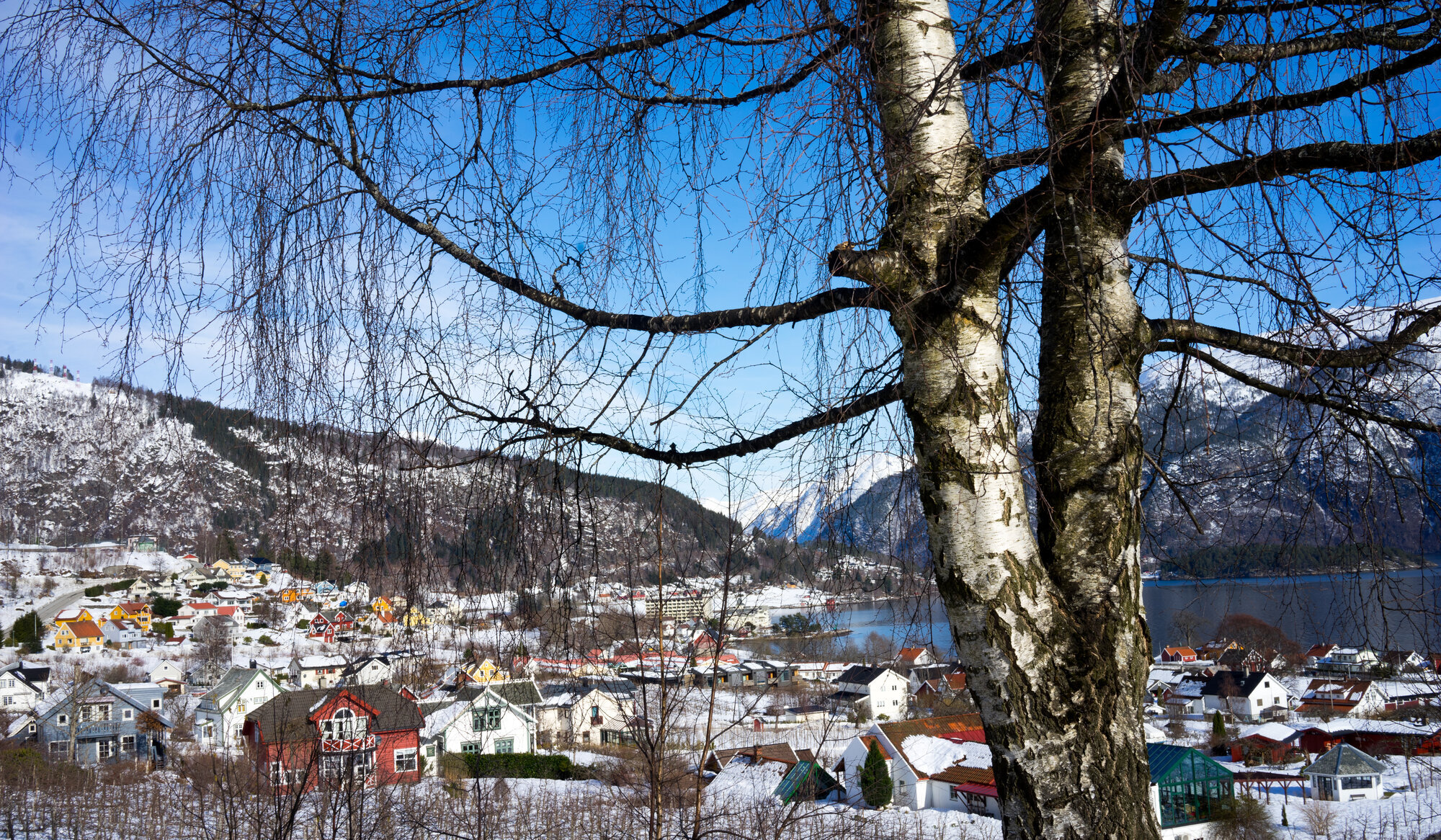 Balestrand Bildet viser Balestrand