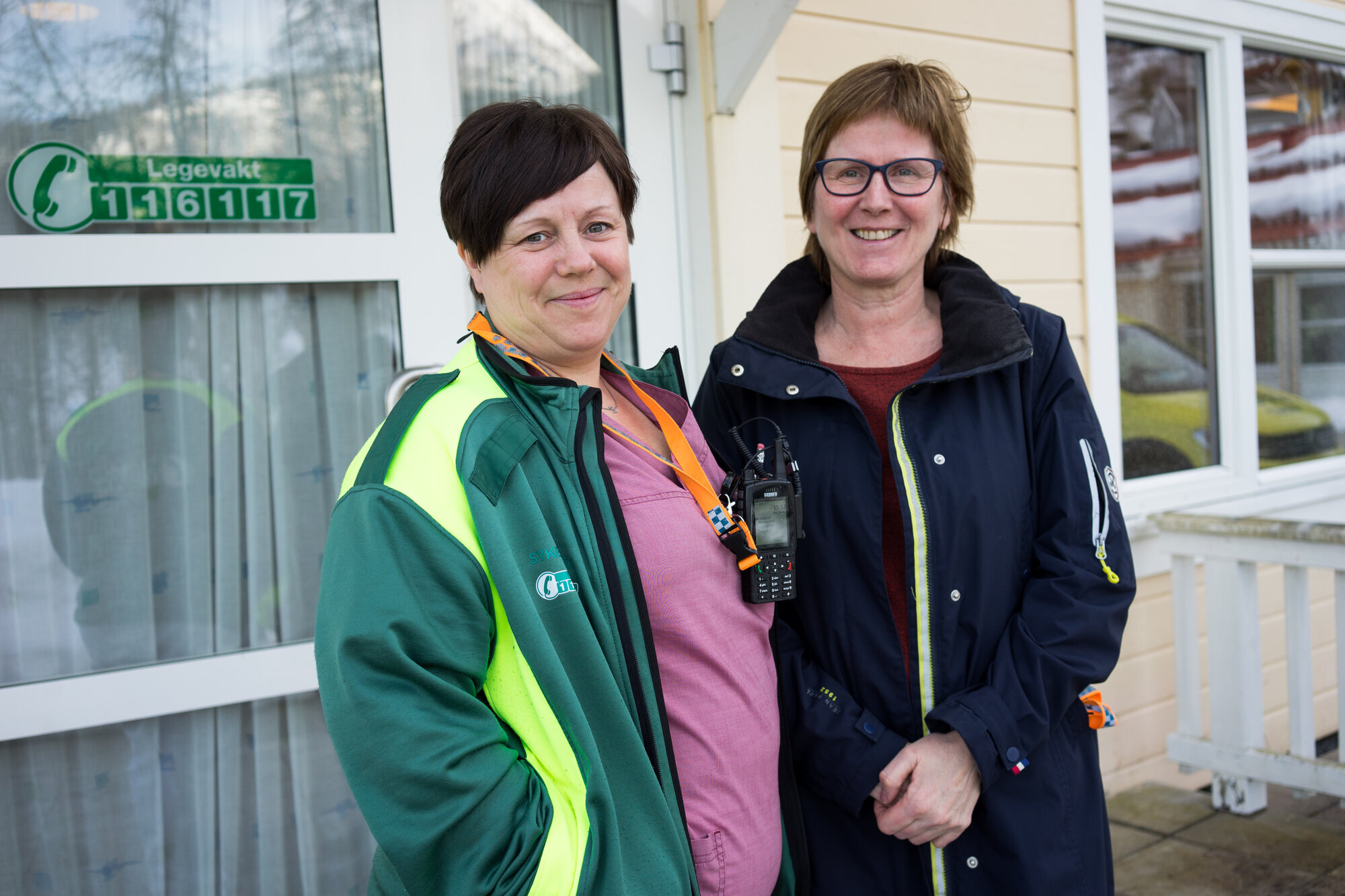 Anne Grete Husebø (til venstre) og Ingunn S Feidje bildet viser Anne Grete Husebø (til venstre) og Ingunn S Feidje