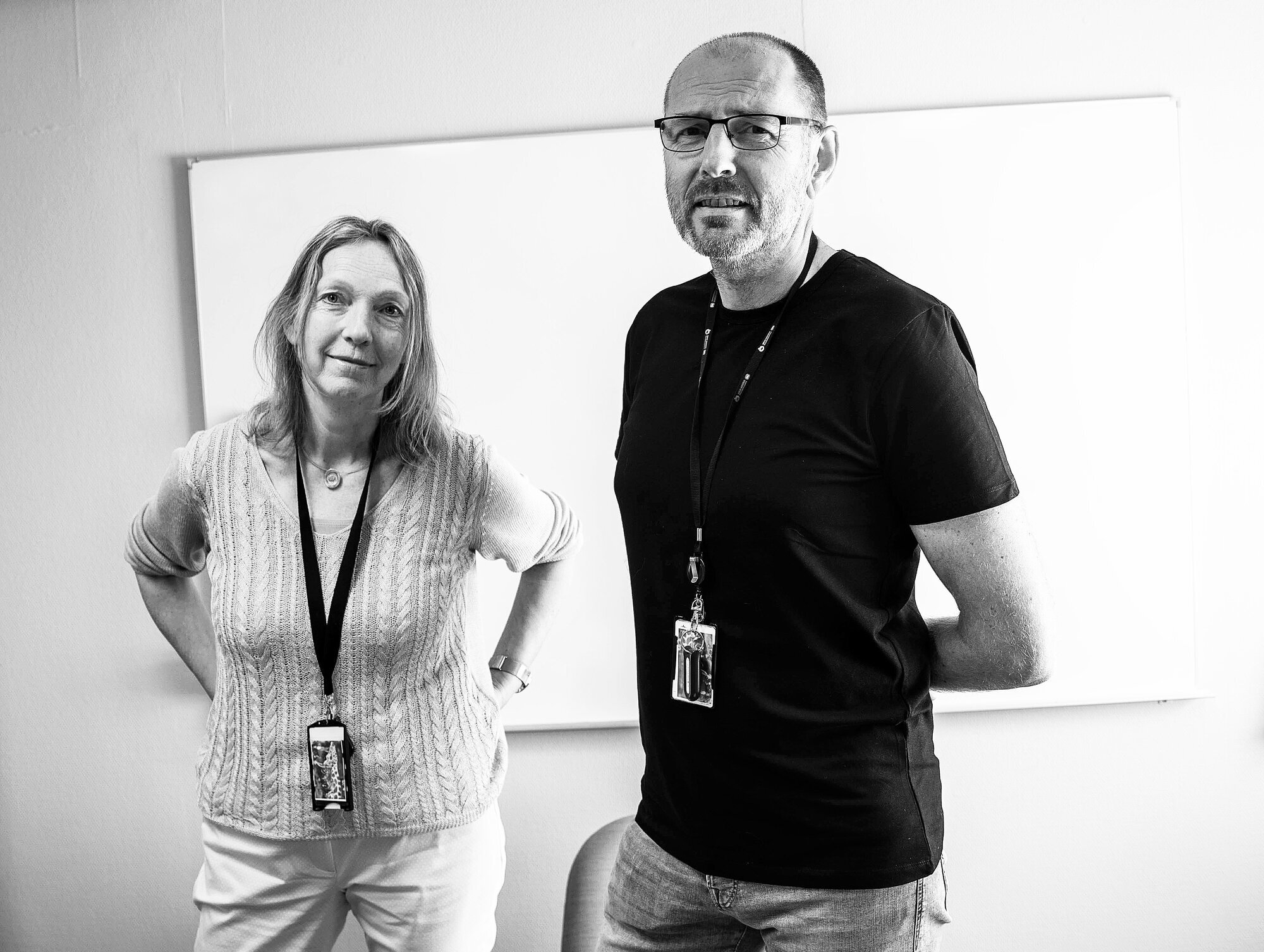 Marianne Larsen og Kjell Erik Aune Marianne Larsen og Kjell Erik Aune