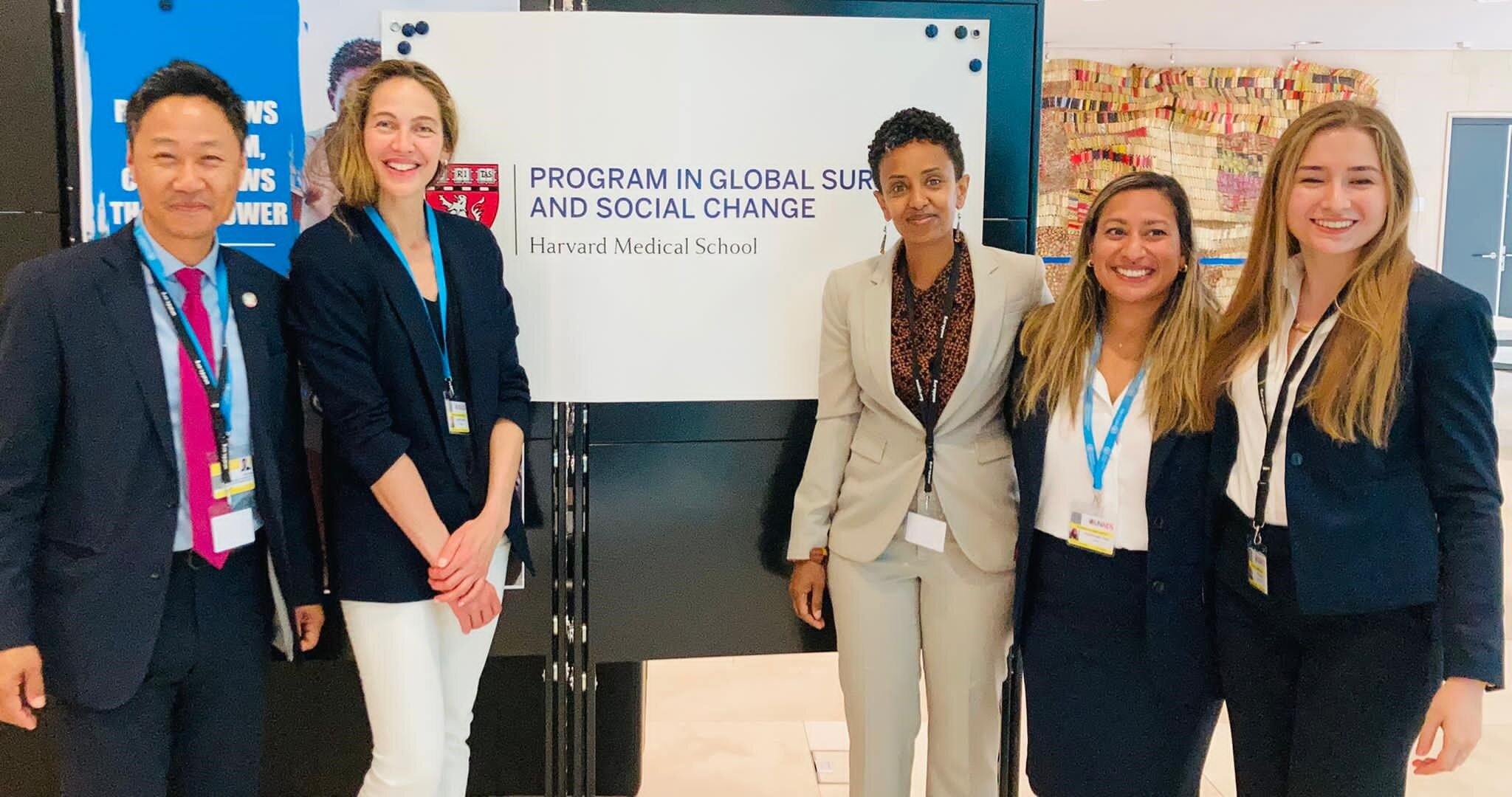 Fra venstre Kee Park, Camilla Grøver Aukrust, Belain Eyob, Rashi Jhunjhunwala, og Sarah Hill.