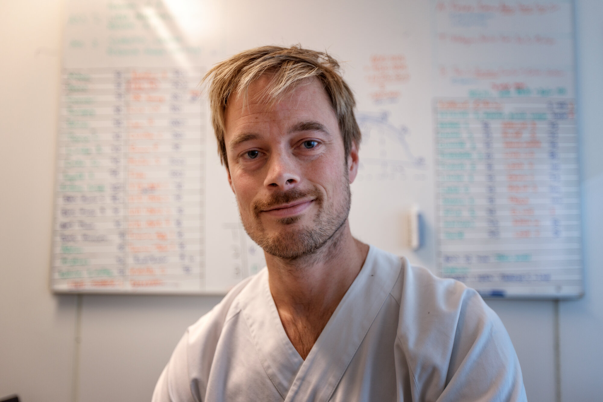 Avdelingssykepleier Stian Bergby Avdelingssykepleier Stian Bergby