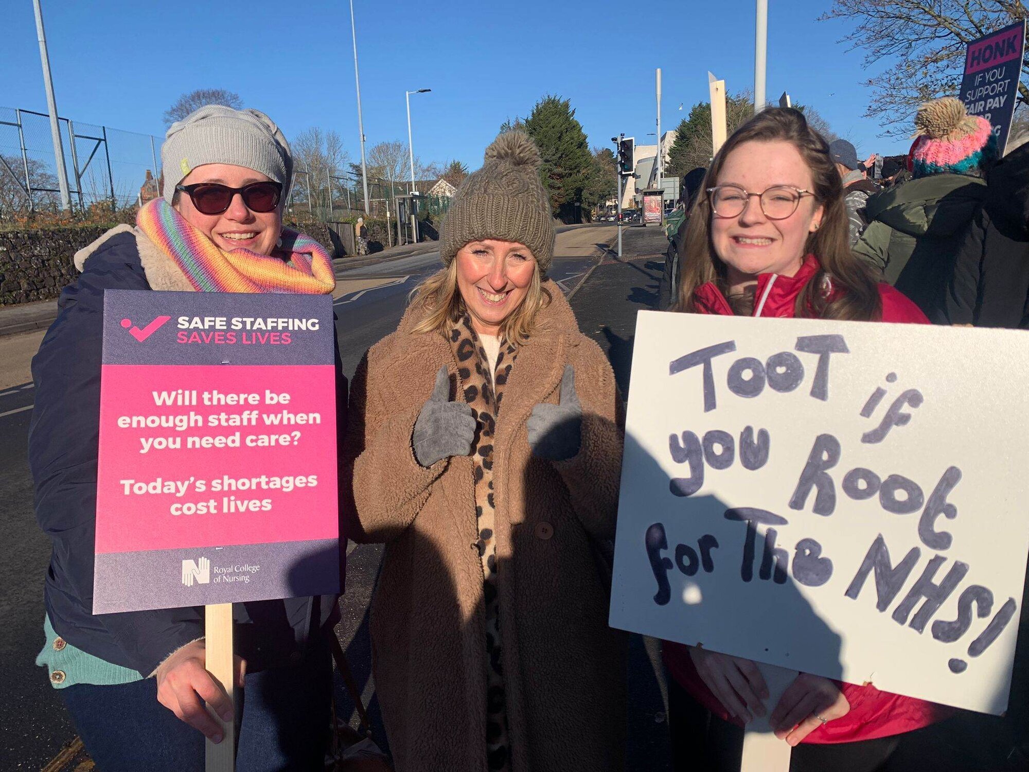 Hedda, Mandy og Amy bildet viser Hedda, Mandy og Amy