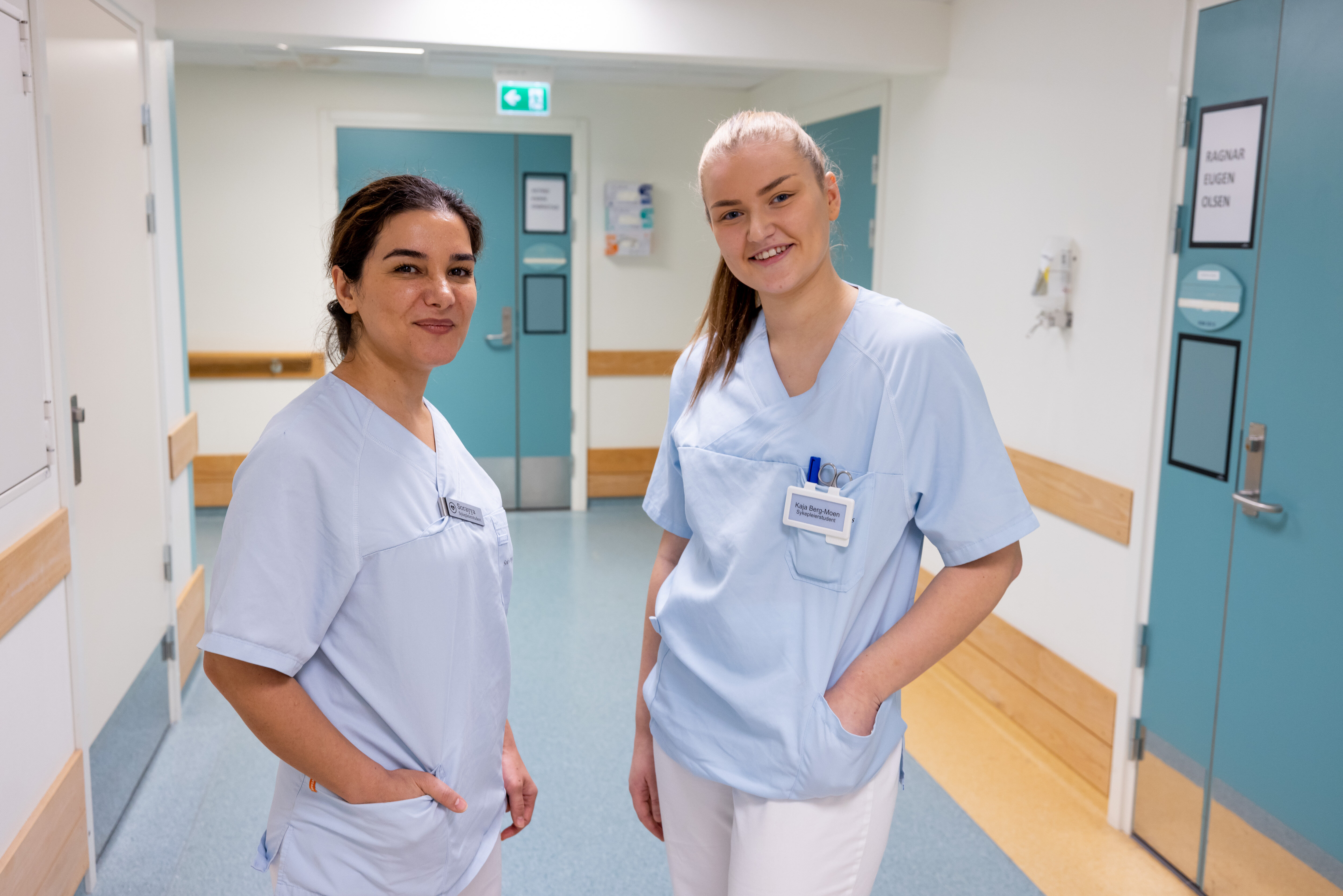 Kaja Berg-Moen og Sorayya Bapiraghaei bildet viser Kaja Berg-Moen og Sorayya Bapiraghaei