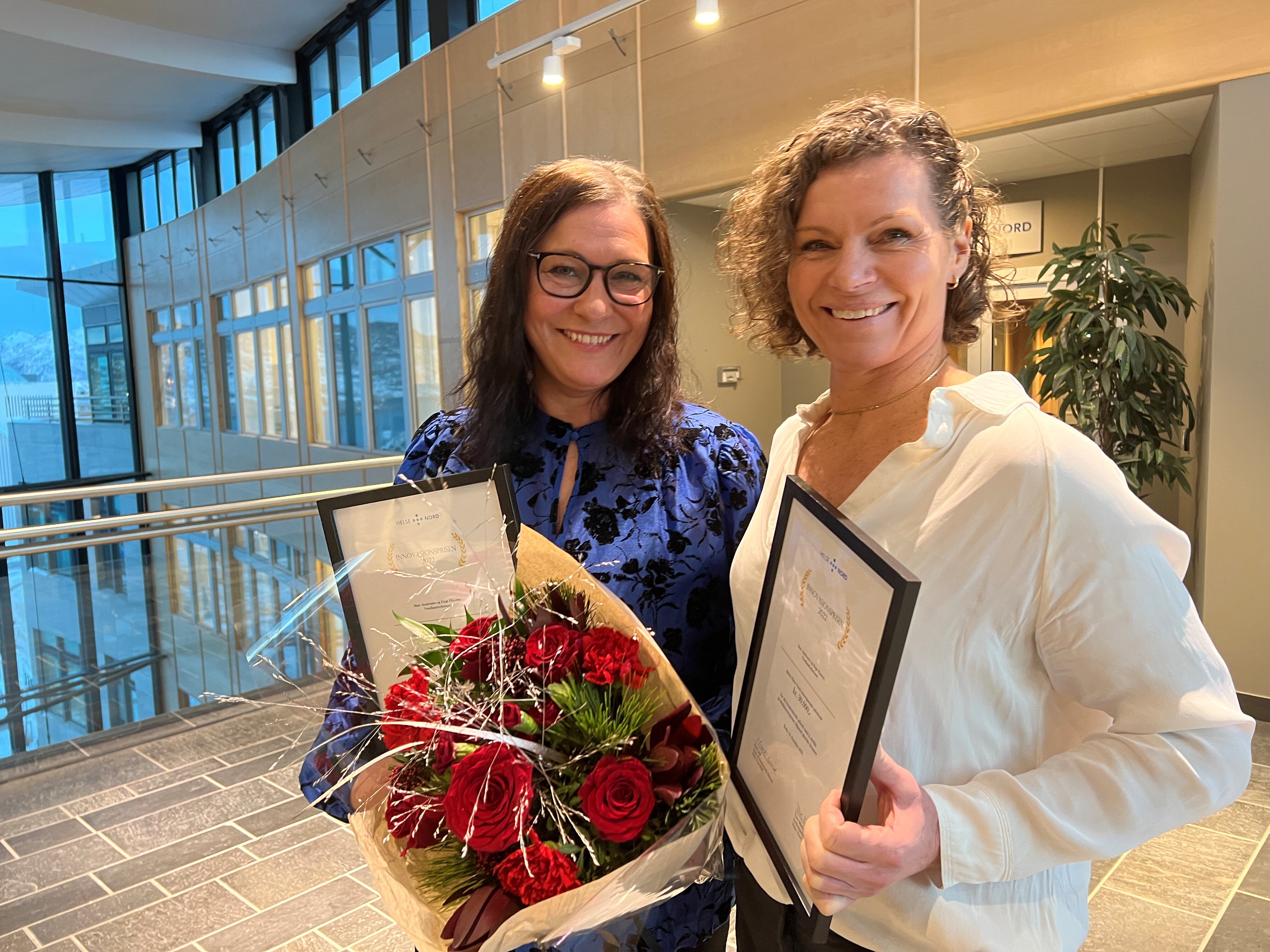 Hege Hansen (t.v.) og Stine Andreasen Hege Hansen (t.v.) og Stine Andreasen