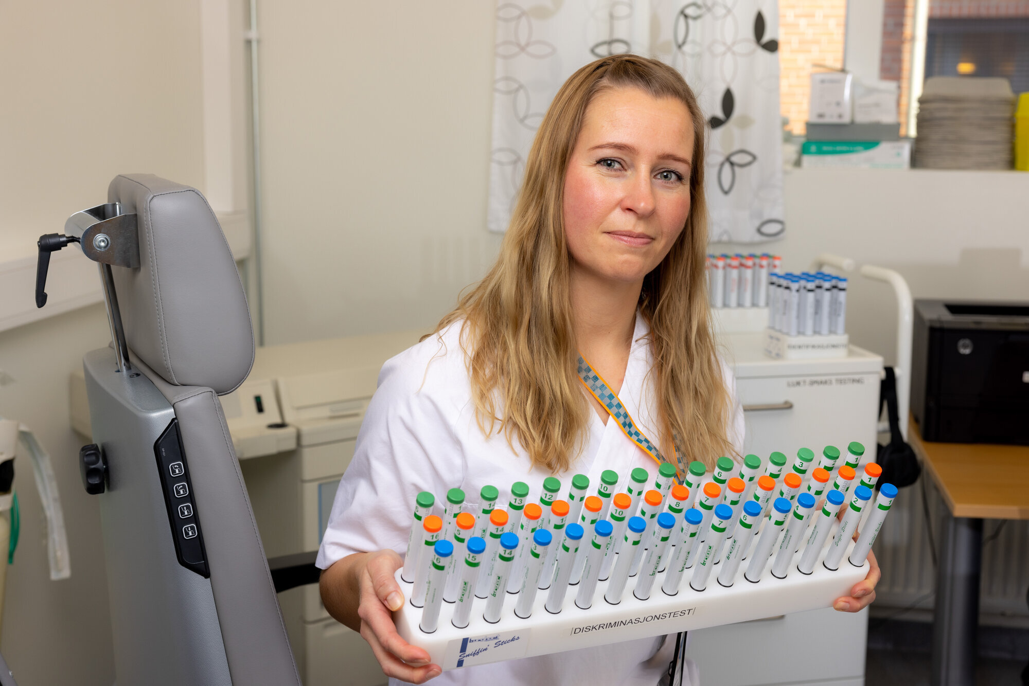 Elisabeth Sletten Elisabeth Sletten utreder pasienter for luktesansforstyrrelser.