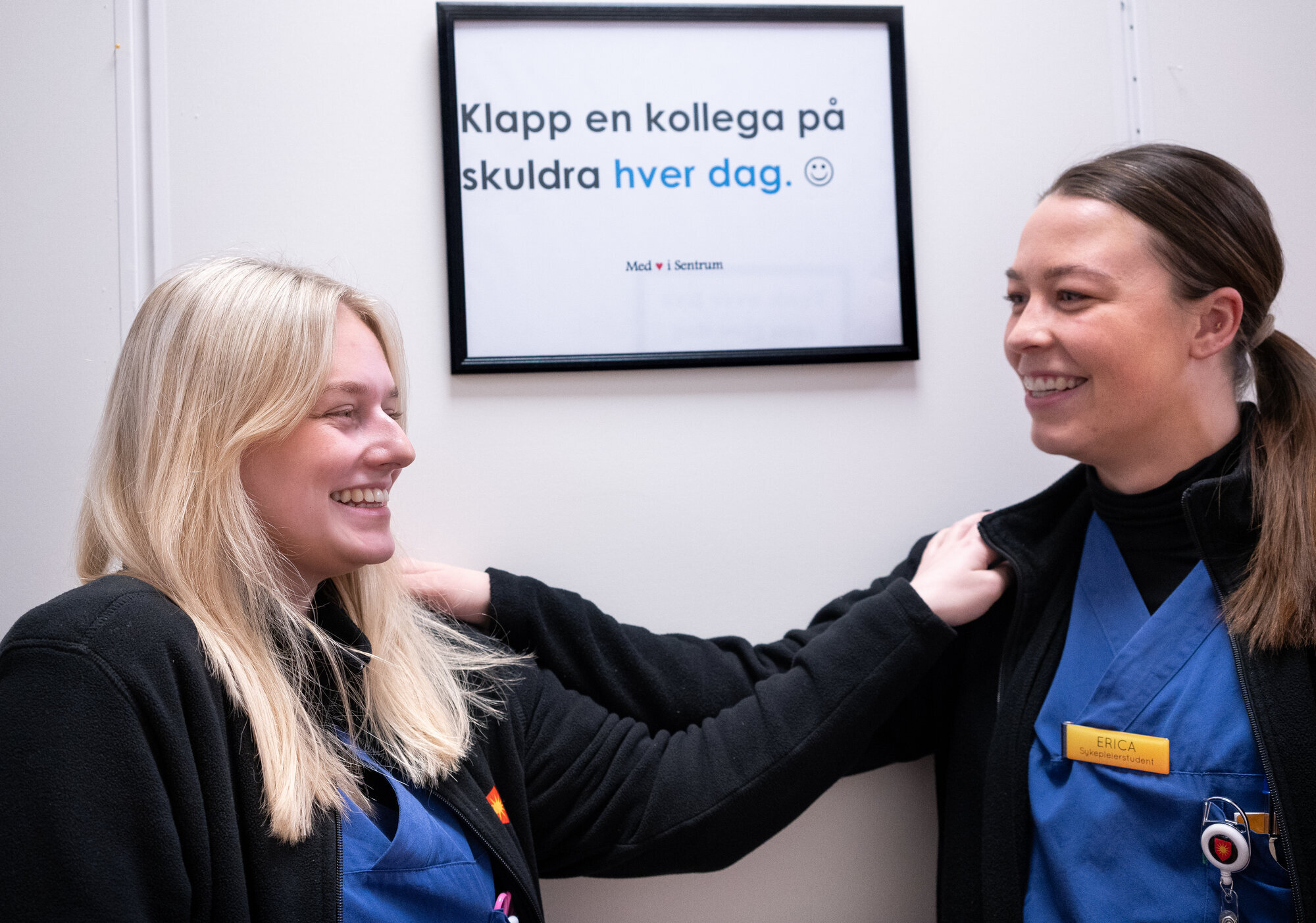 Østvik og Jørgensen bildet viser Østvik og Jørgensen