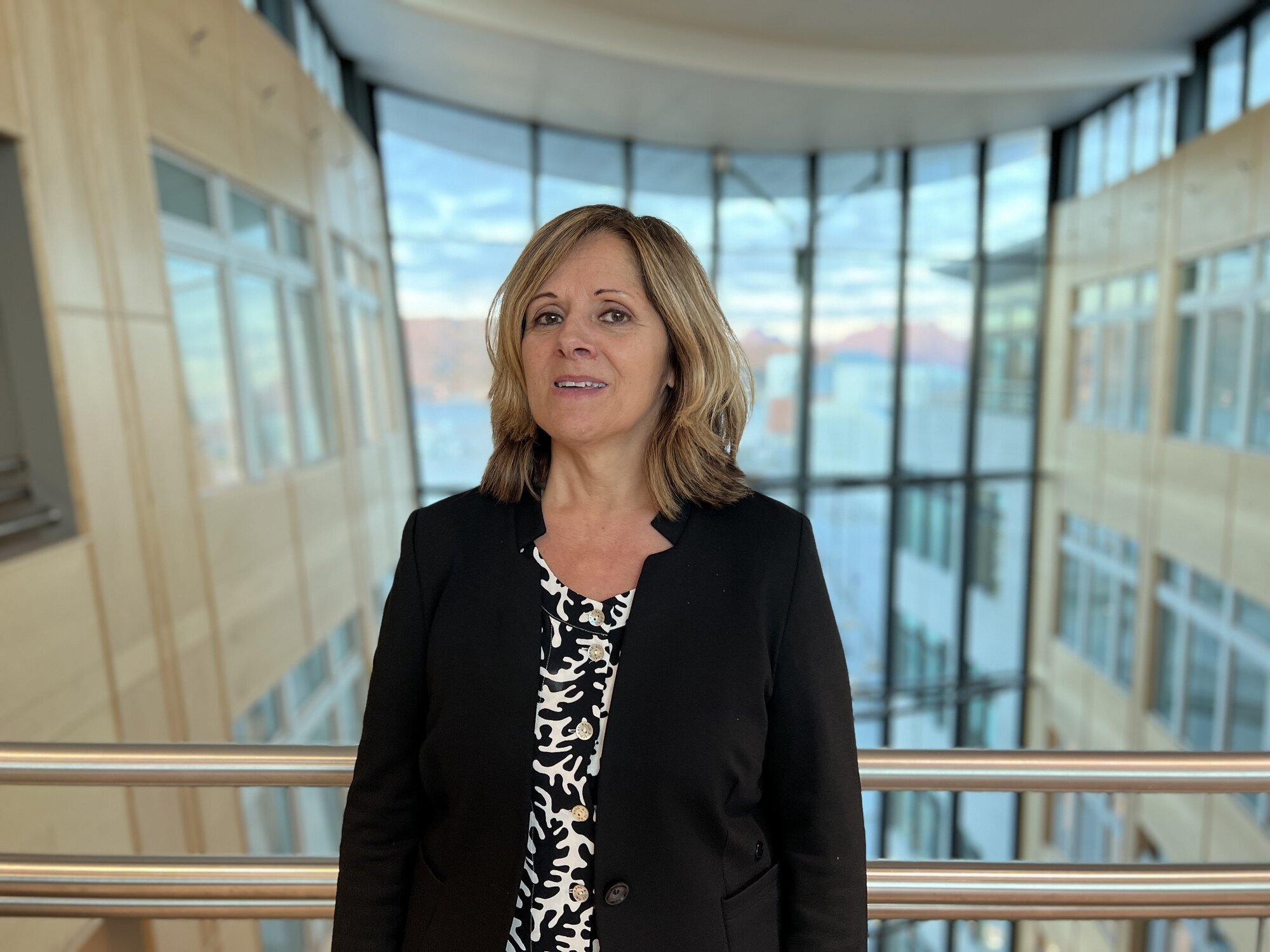 Bildet viser Marit Lind, konstituert administrerende direktør i Helse Nord