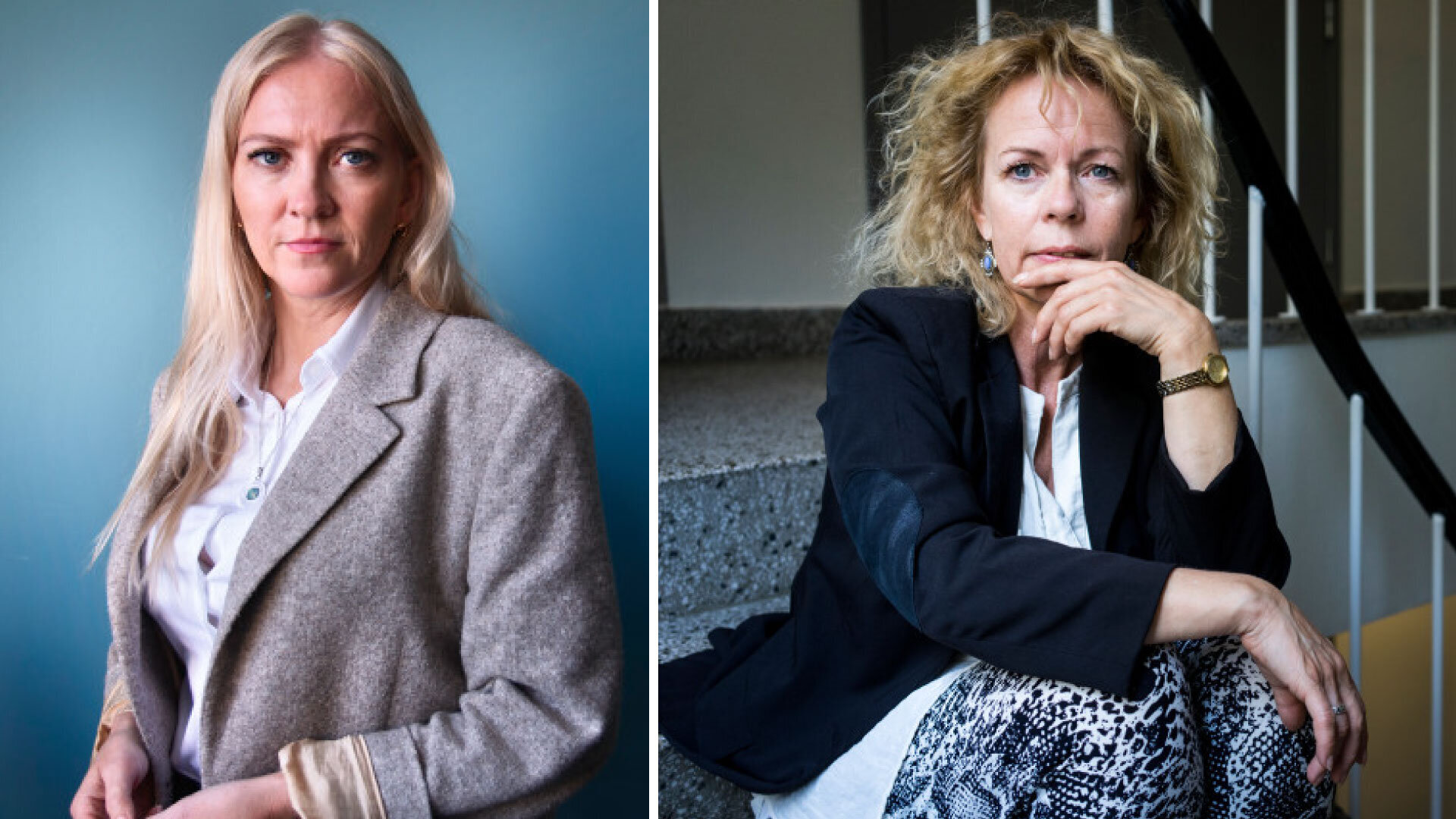 Forbundsleder Lill Sverresdatter larsen og Gjertrud Krokaa NSF-fylkesleder i Nordland fylke