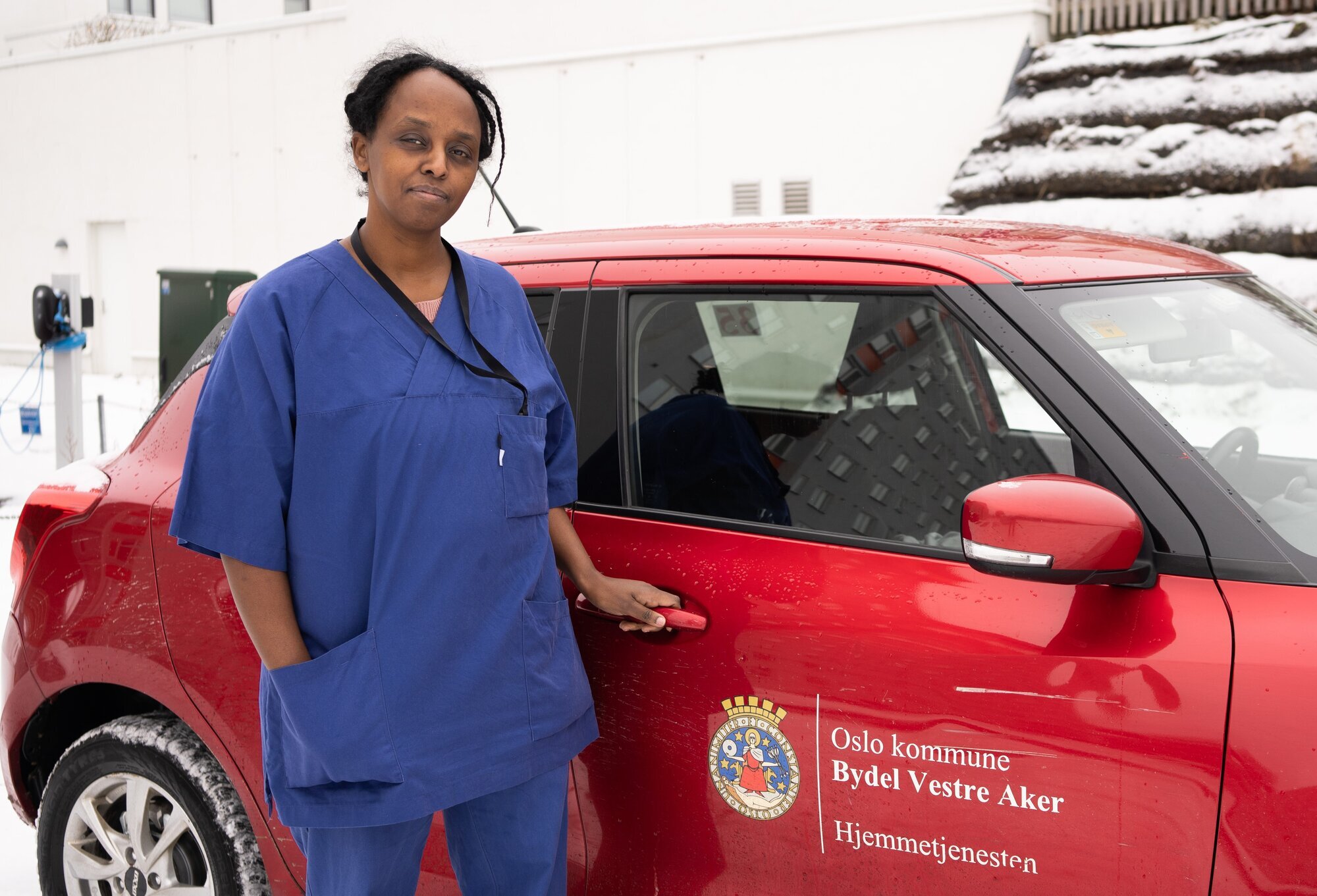 Amina Ibrahim bildet viser Amina Ibrahim