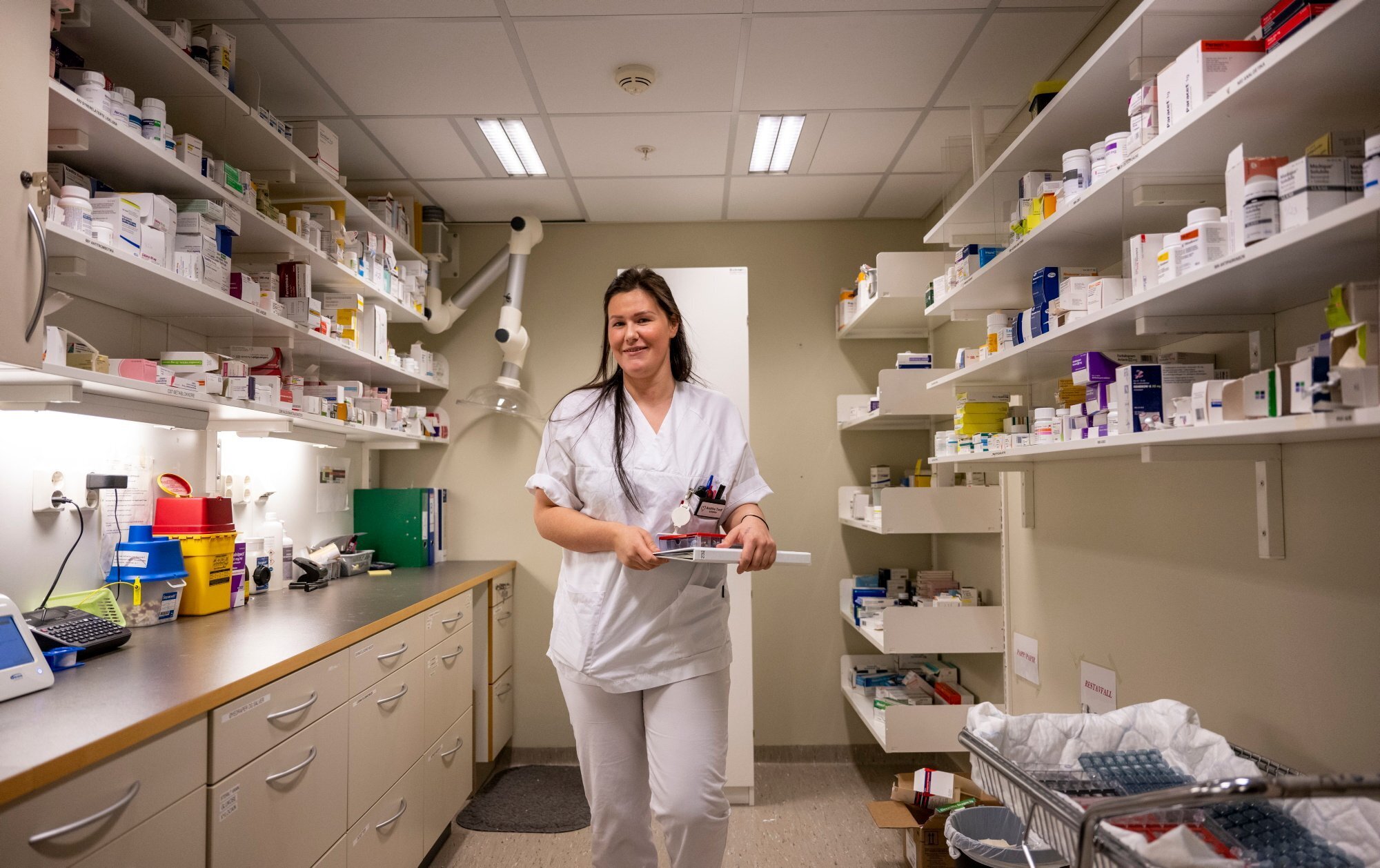 Bilde av sykepleier Andrine Tvedt