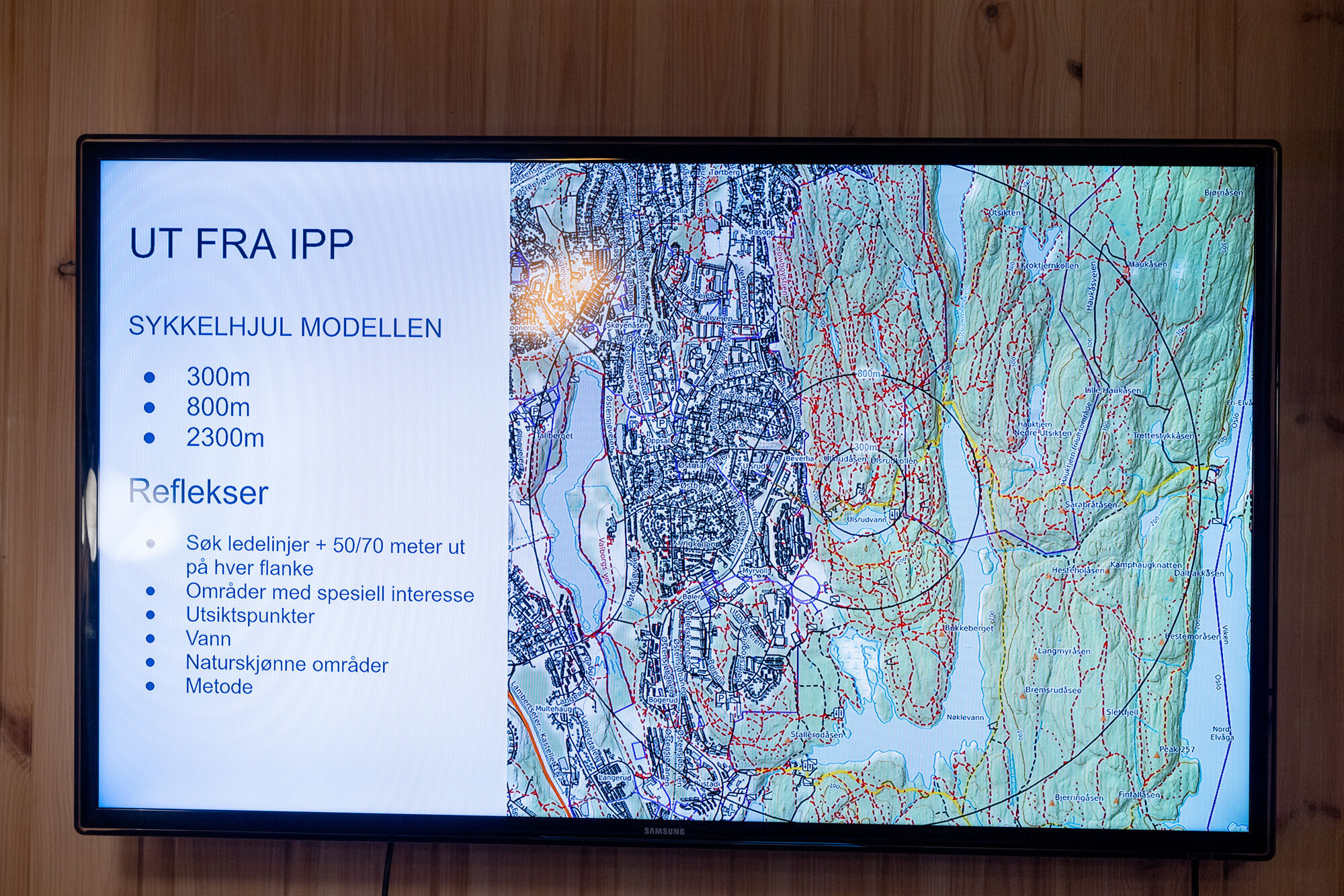 Sykkelhjulmodellen brukes til å spisse søk