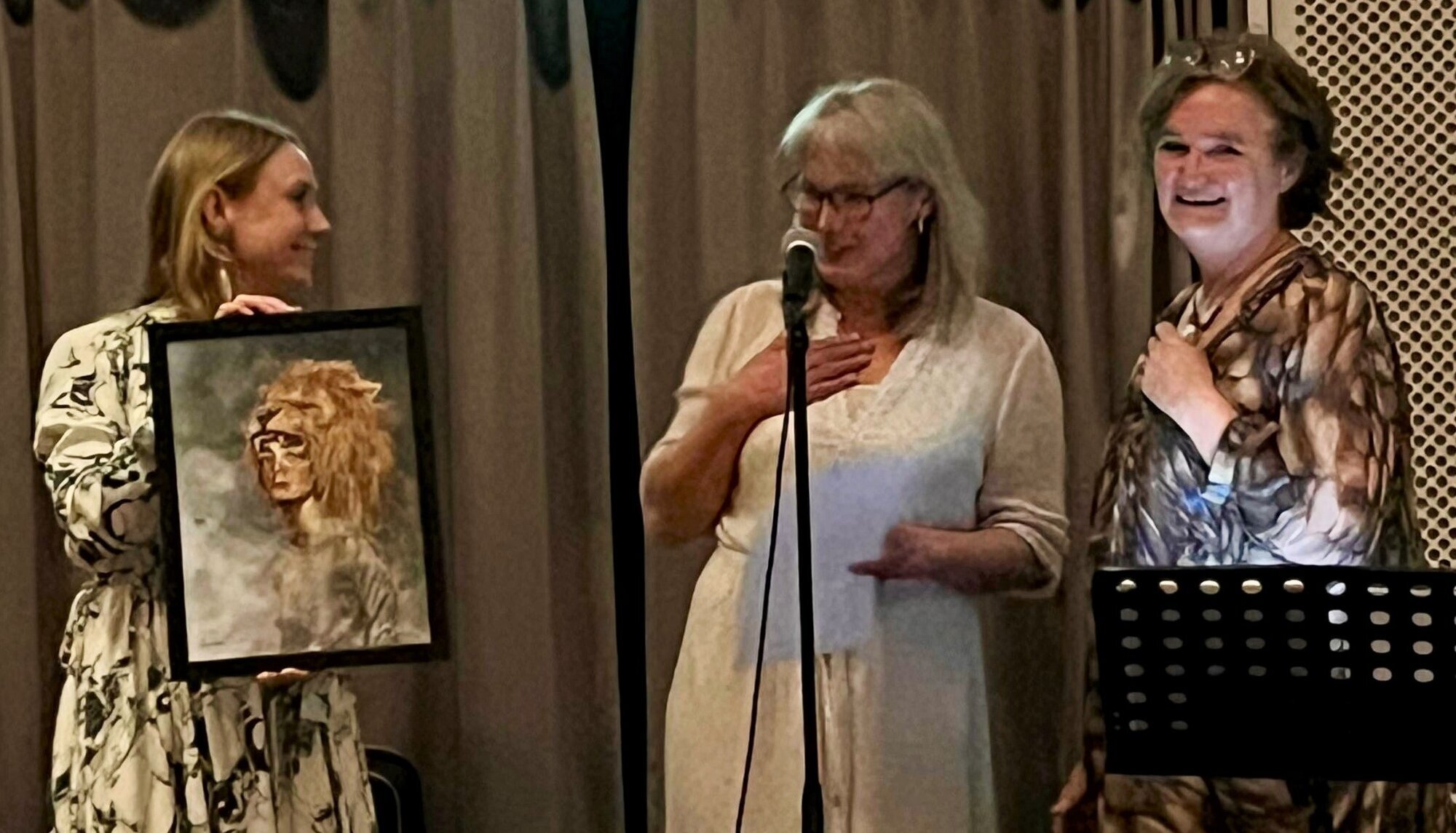 Bente Silnes Tandberg Bildet viser Bente Silnes Tandberg som får pris.