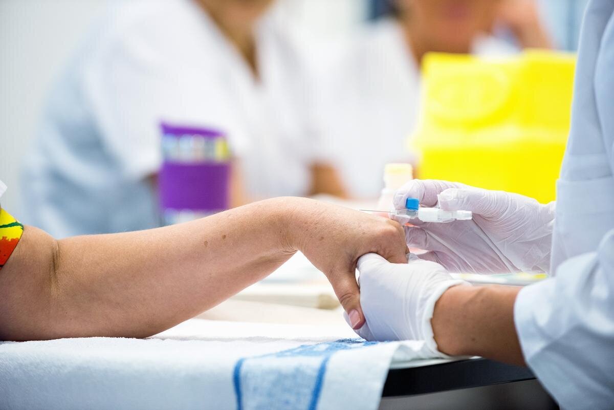 prosedyretrening bildet viser prosdyretrening