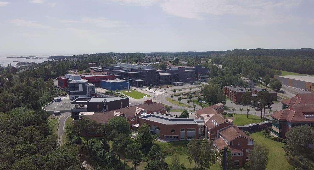 Grimstad Campus Bildet viser Grimstad campus