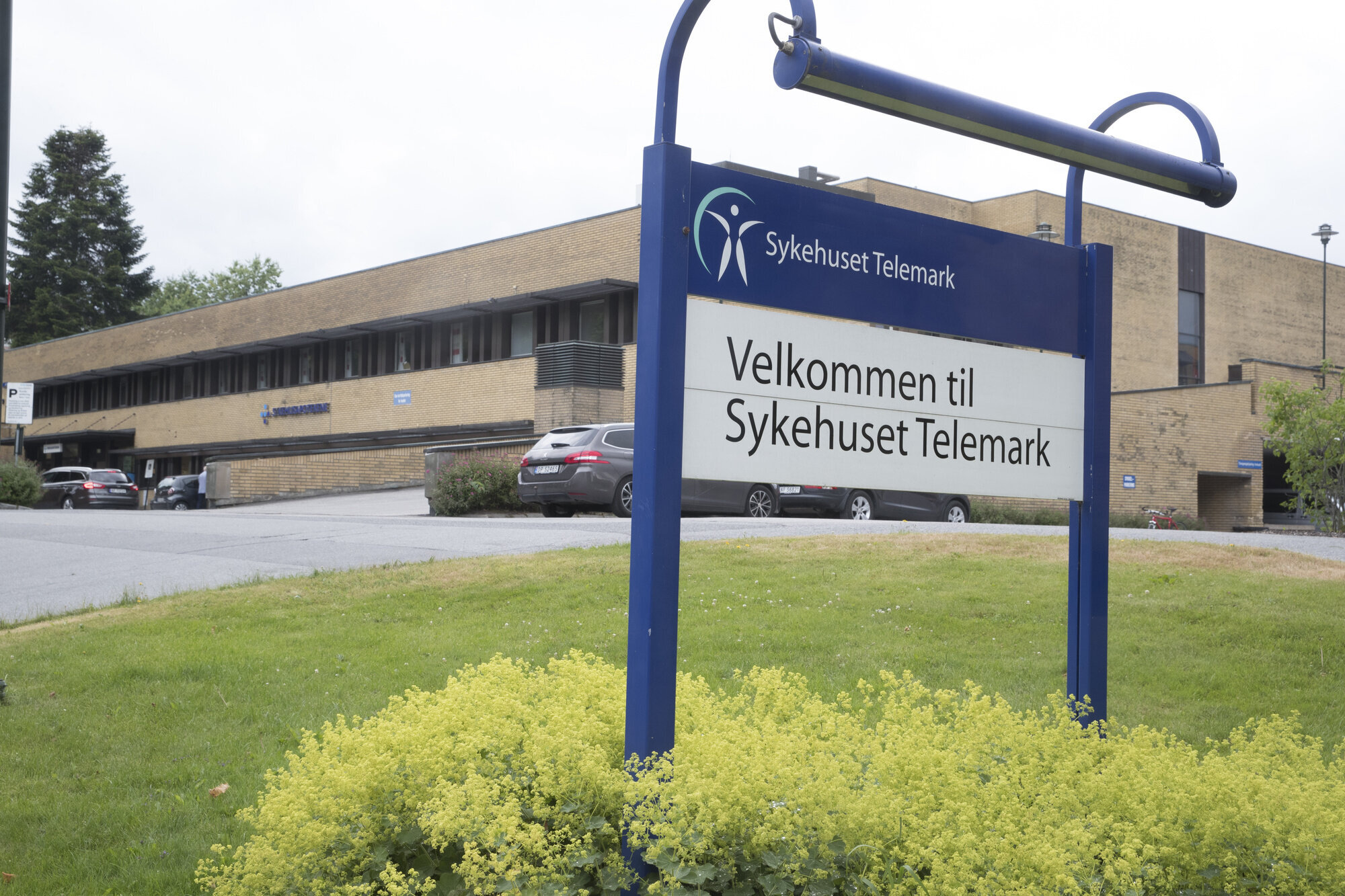 inngangen til sykehuset telemark