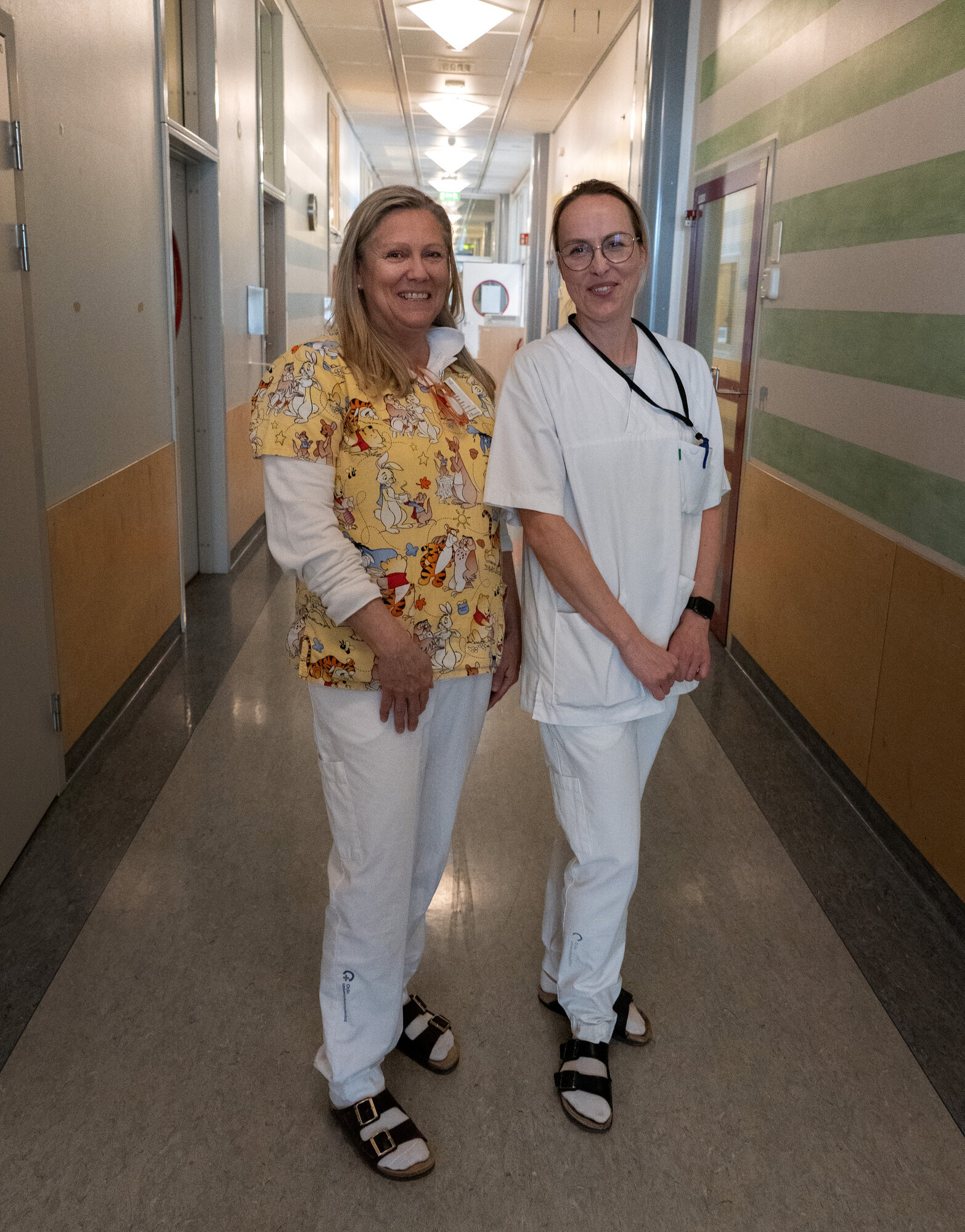 spesialpedagogen og enhetslederen på dagklinikken