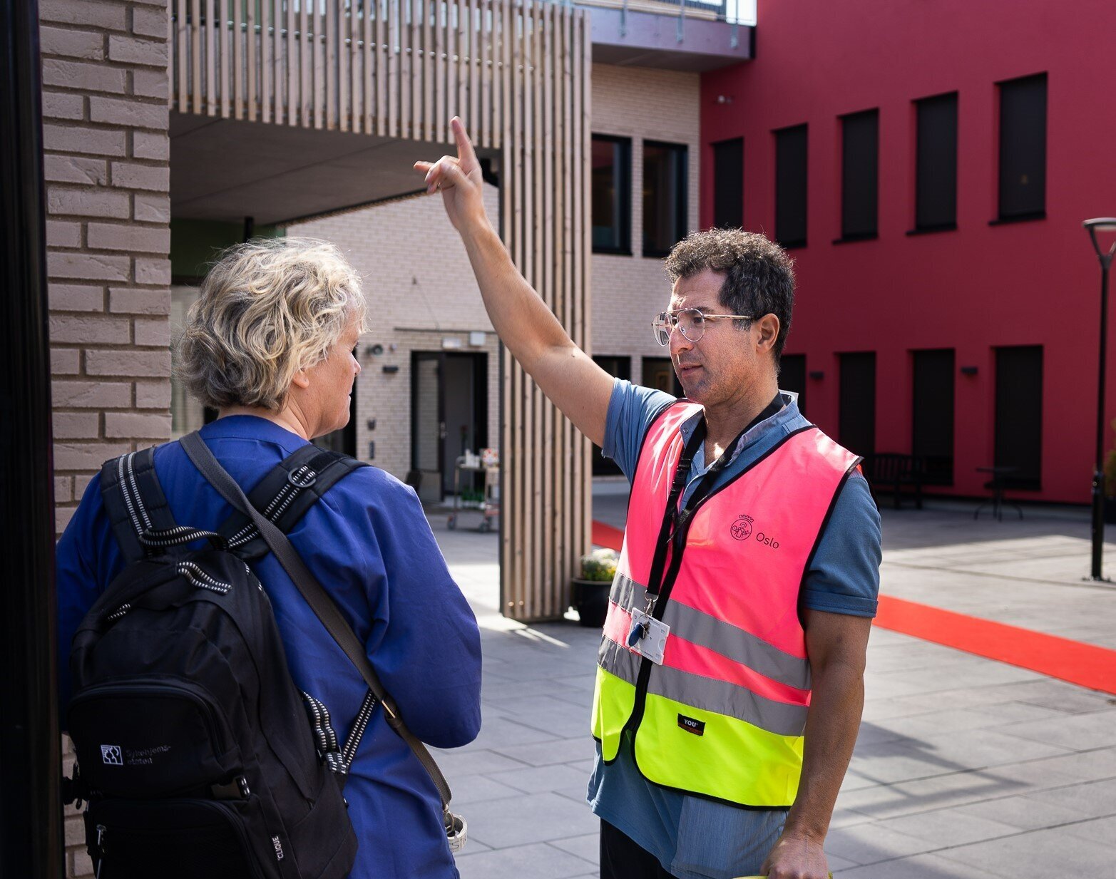 Reza Moadel Mojdehi Bildet viser fagsykepleier Reza Moadel Mojdehi