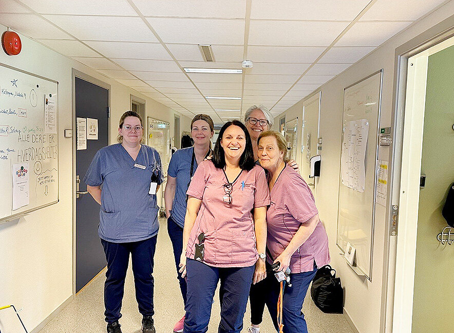 ansatte i averøy kommunes hjemmetejenste