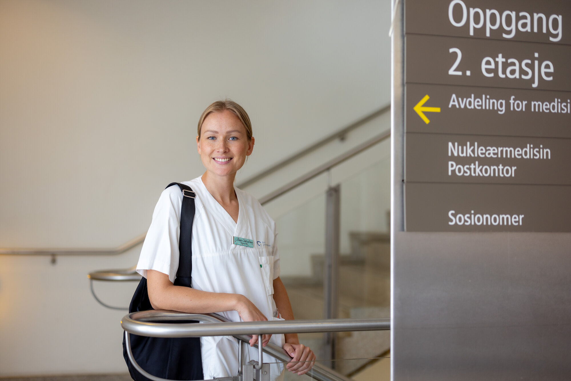 Lillian-Johanne B. Risan Bildet viser Lillian-Johanne B. Risan som sykepleier.