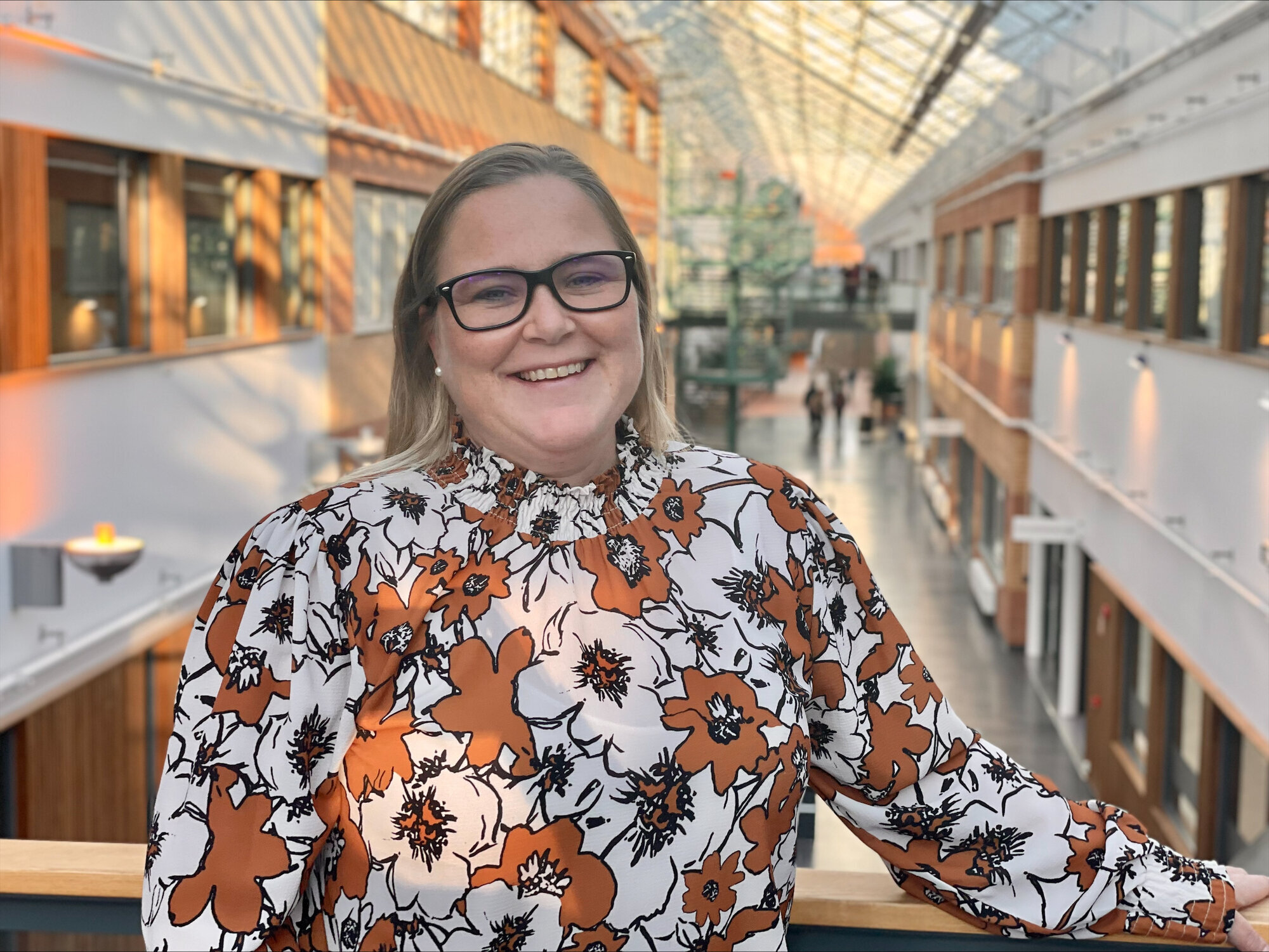 Bildet viser Linn Hege Førsund, ved Universitetet i Sørøst-Norge