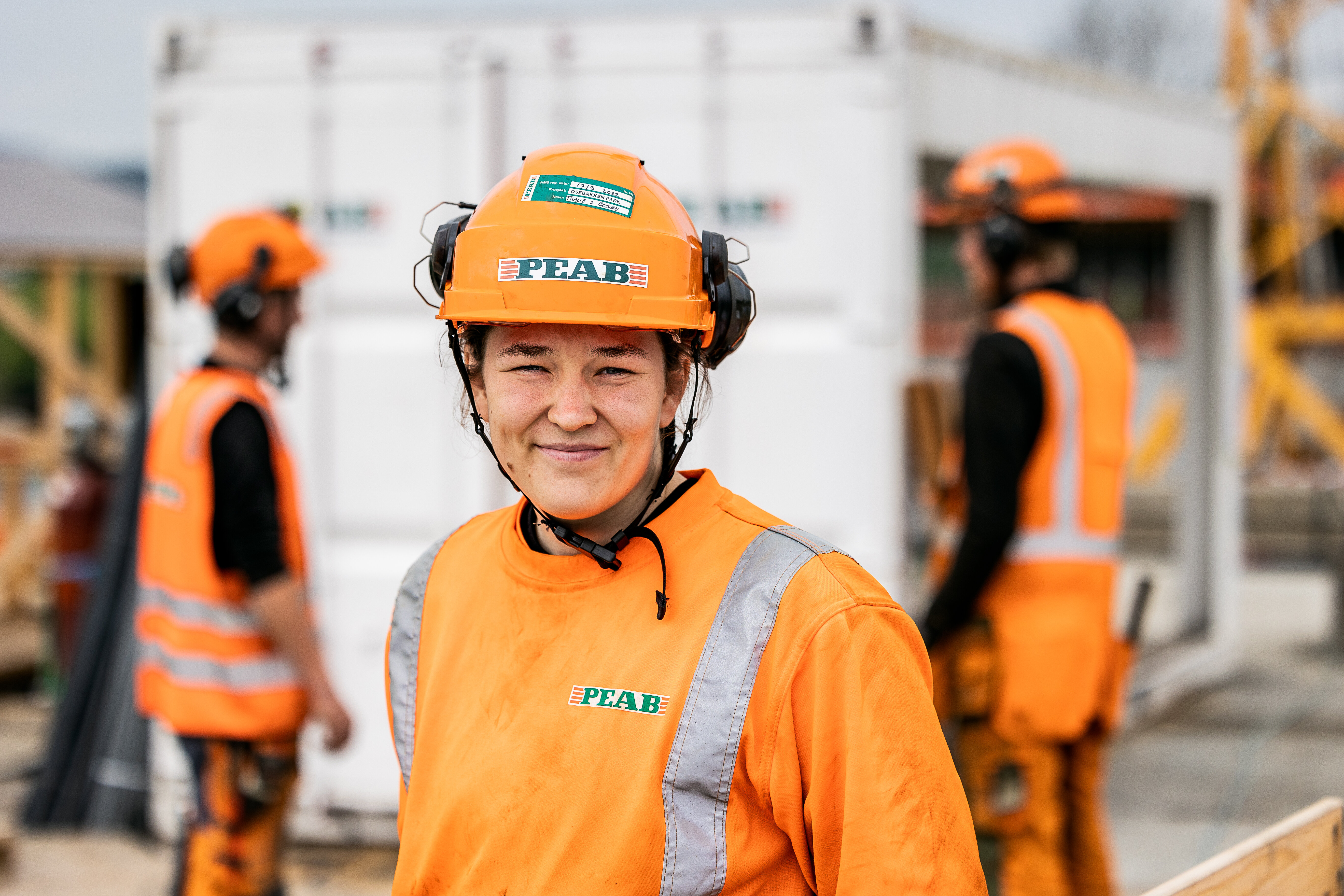 Thalie Slåtta ved Osebakken Park i Porsgrunn