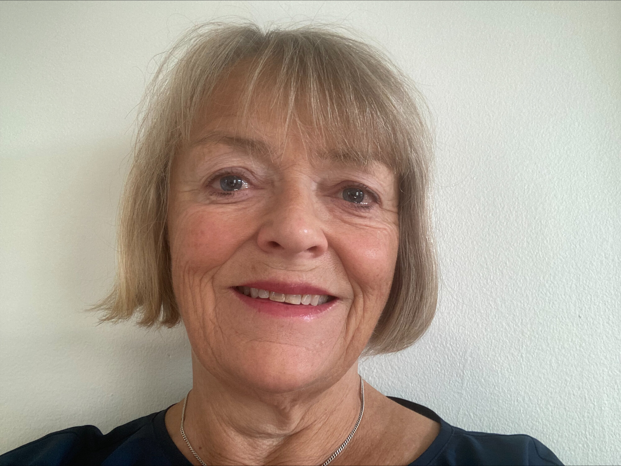 Bildet viser en selfie tatt av Åshild Schei