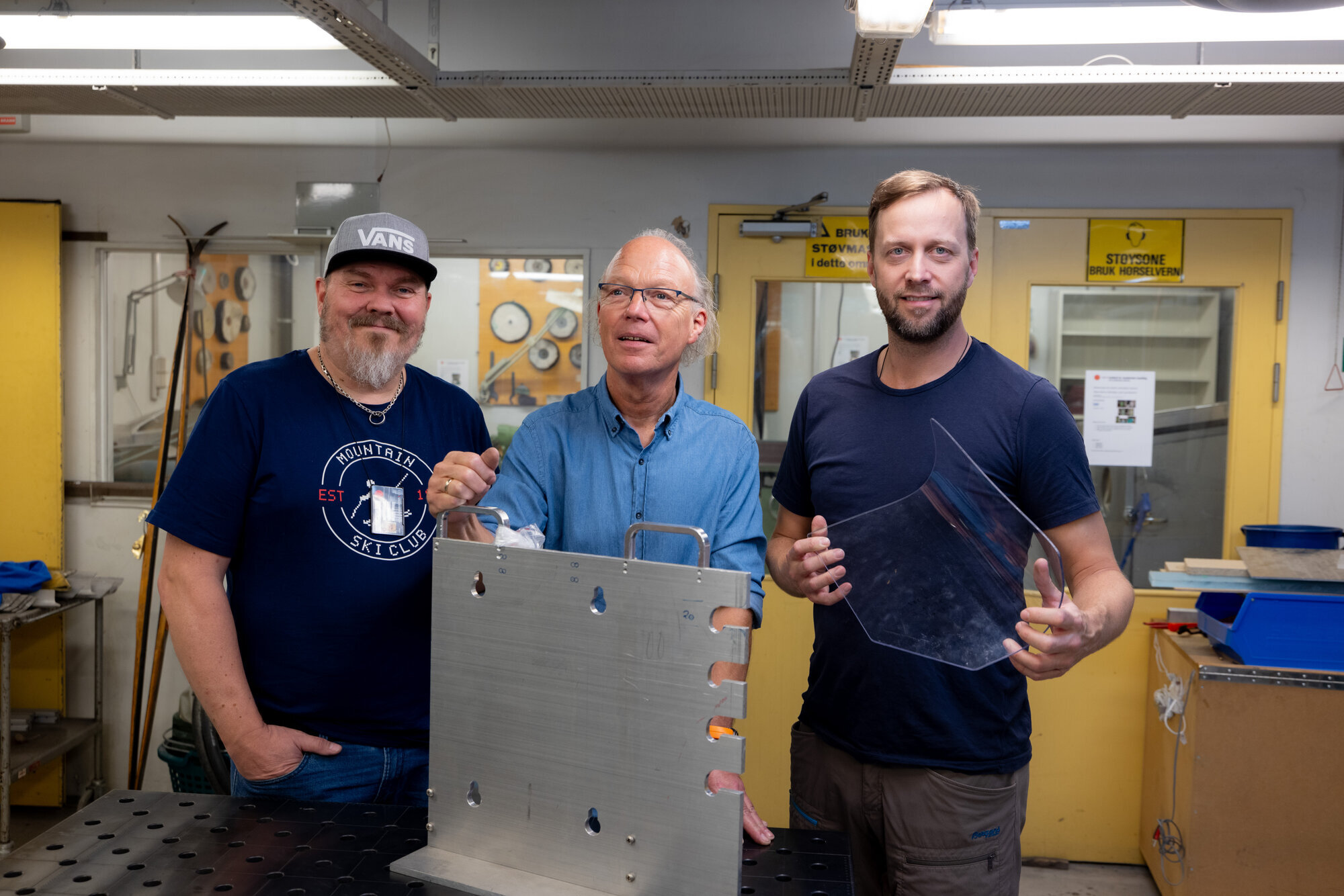 de jobber på mekanisk medisinsk verksted