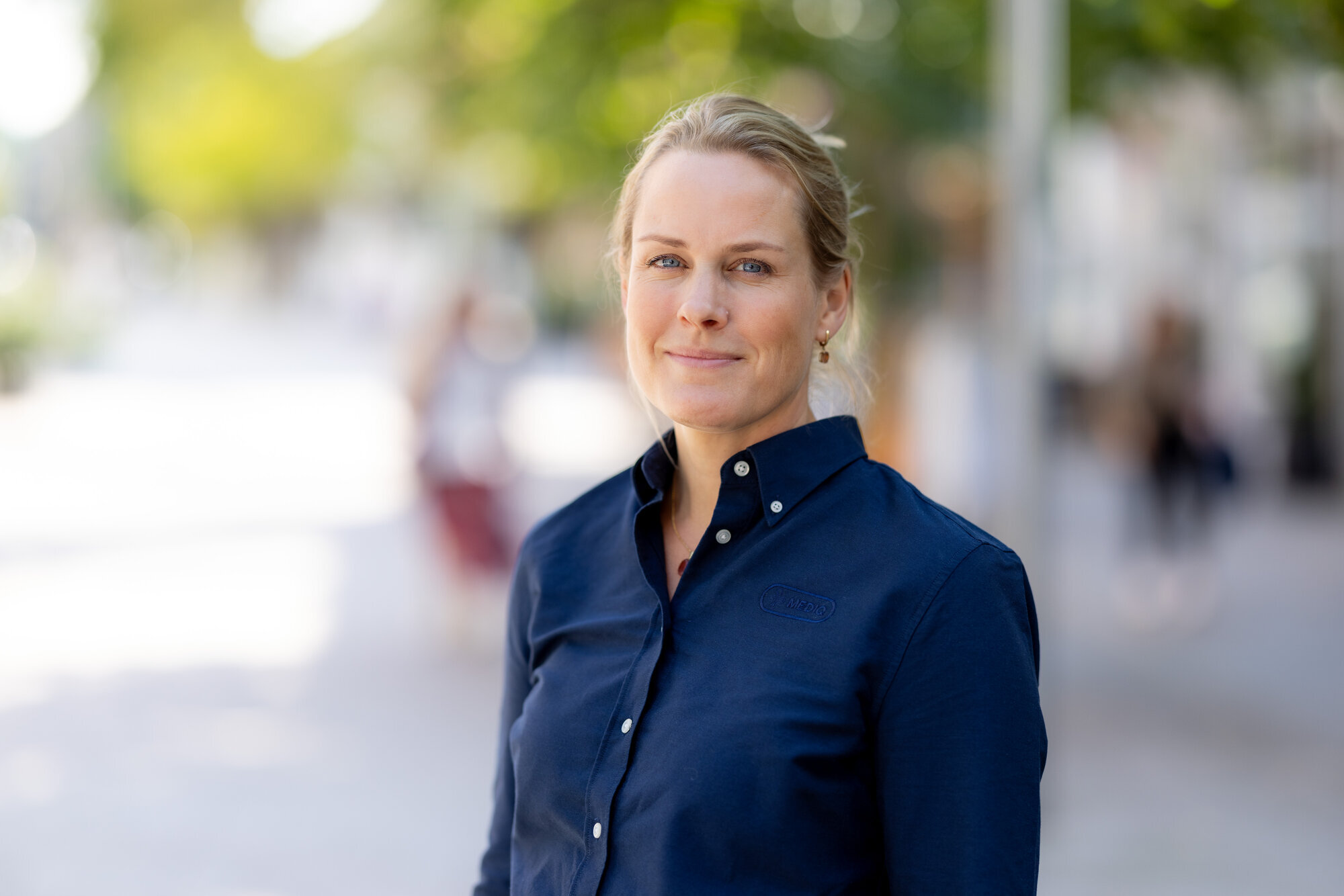 Kristin Øverland Bildet viser Kristin Øverland.