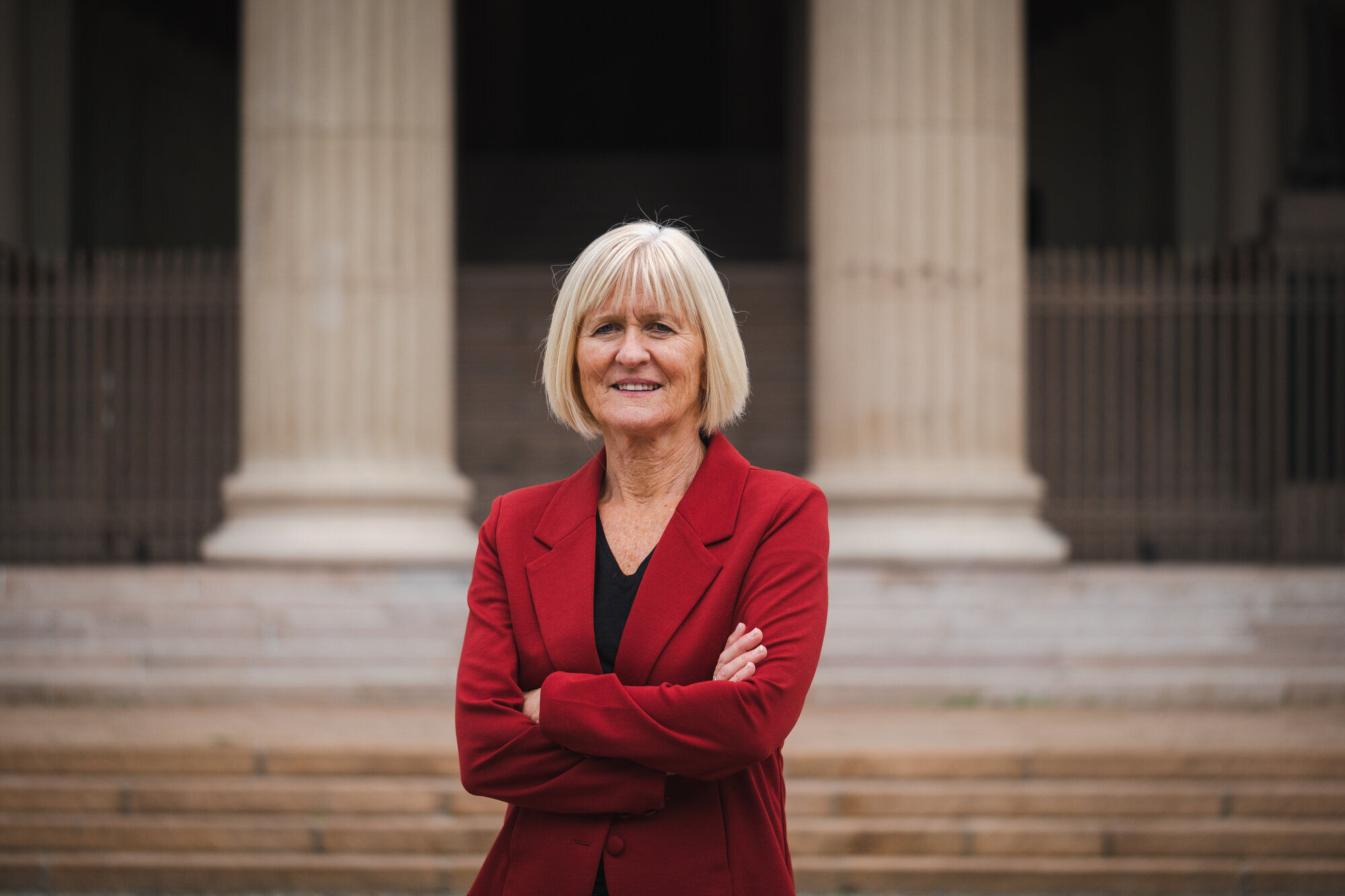 Bildet viser et portrettbilde av Unio-lederen, Ragnhild Lied. 