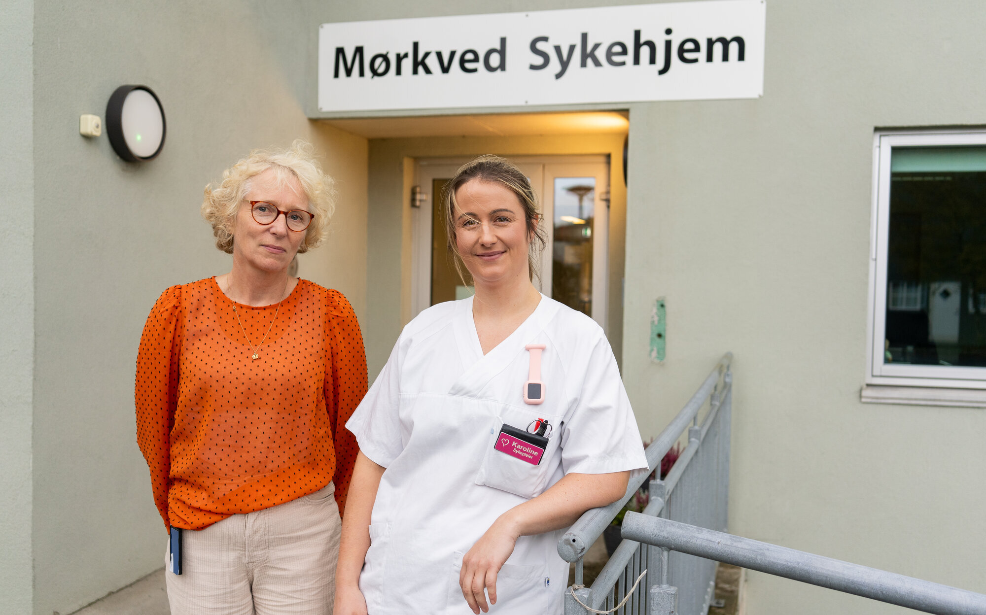 Merete Kristensen og Karoline Johnsen bildet viser Merete Kristensen og Karoline Johnsen