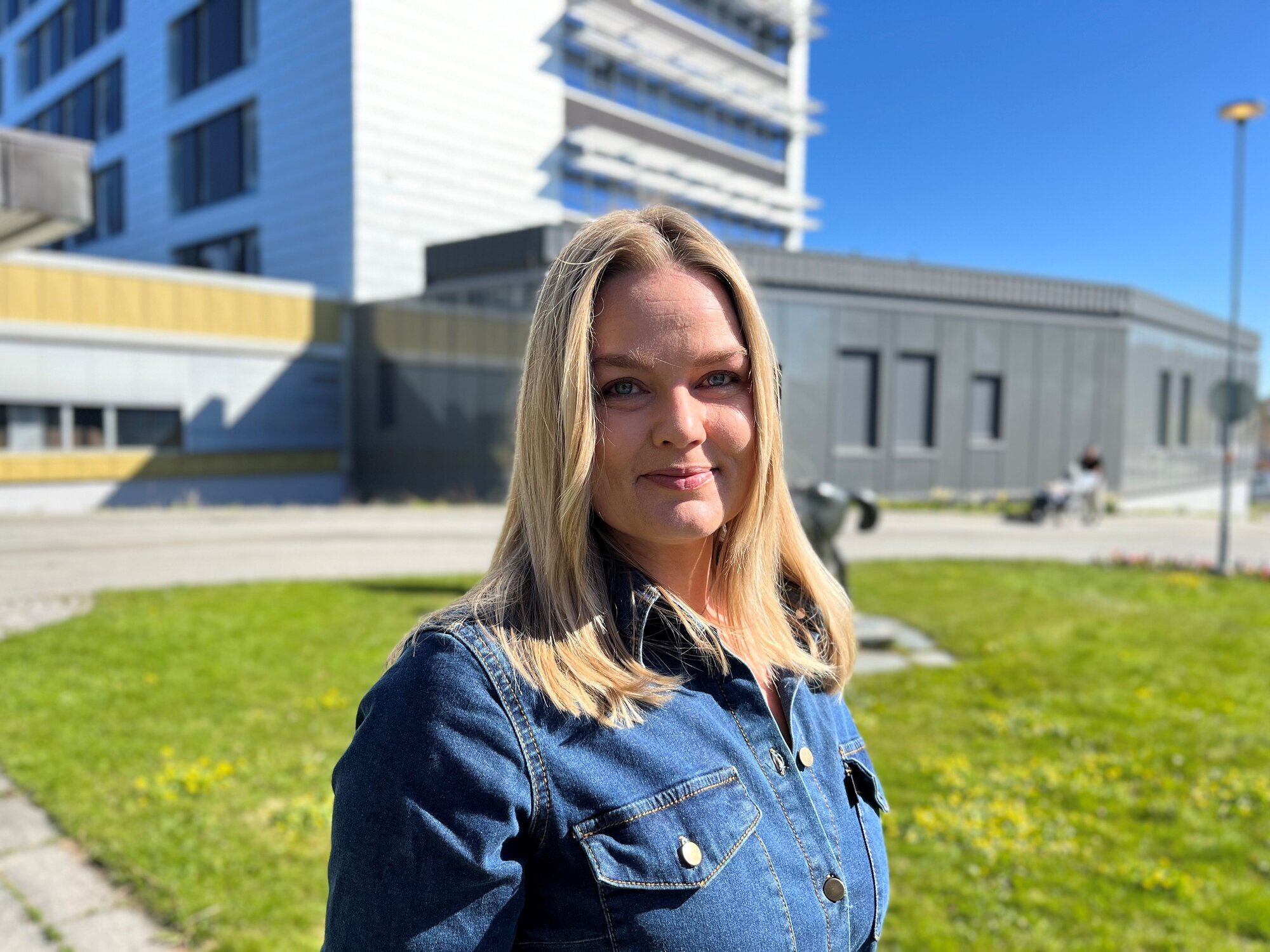 Bildet viser Hanne Charlotte Schjelderup