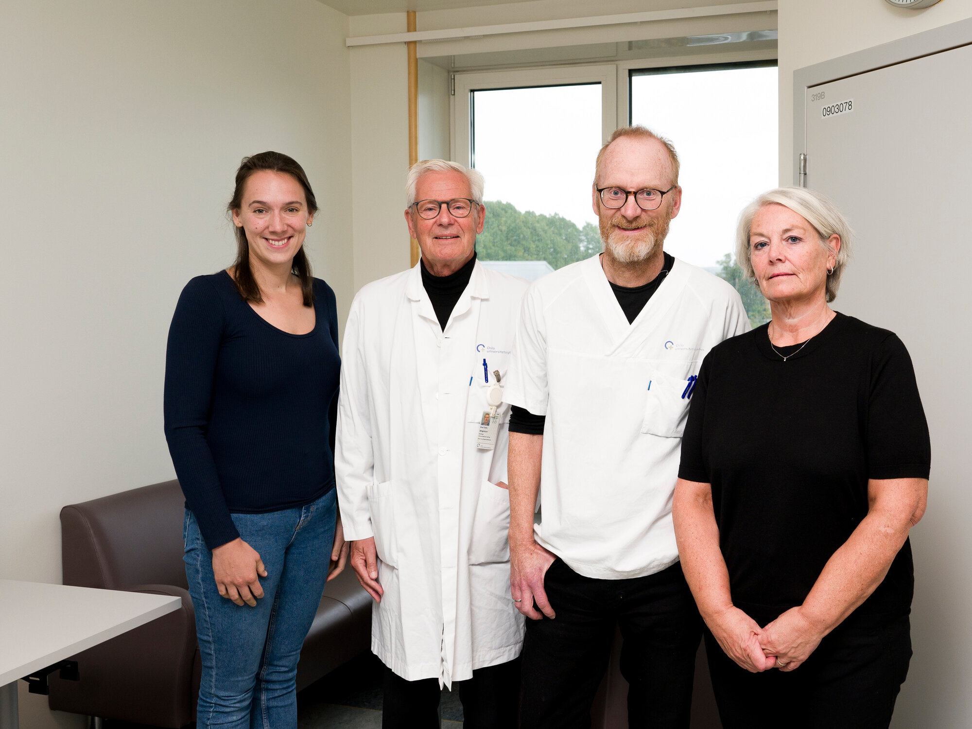 Ida Mynarek, Knut Dahl-Jørgensen, Lars Krogvold, Trine Roald Bildet viser Ida Mynarek, Knut Dahl-Jørgensen, Lars Krogvold og Trine Roald.