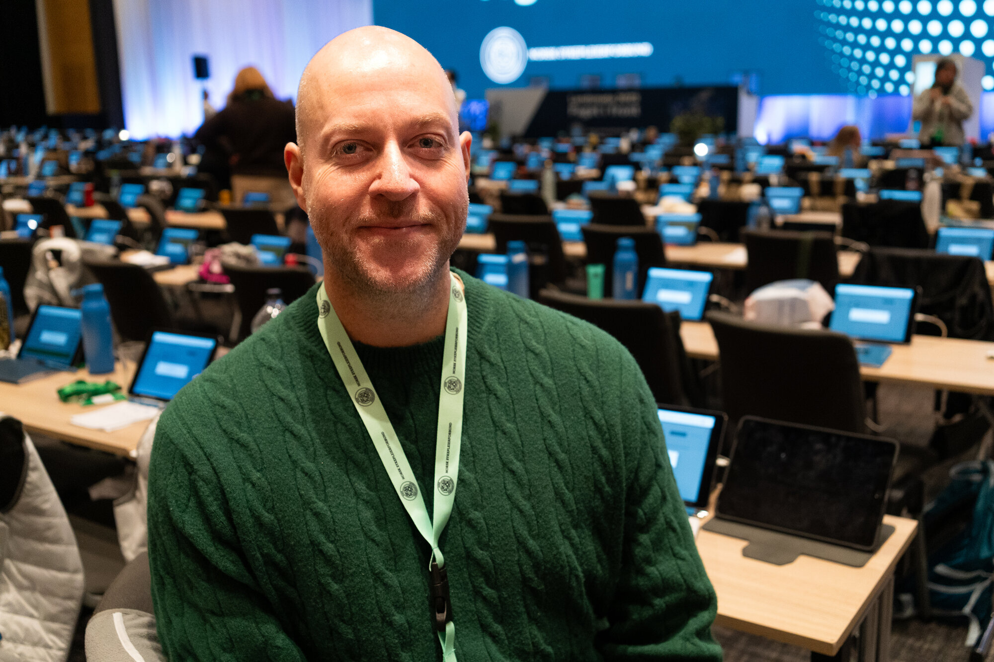 Rolf André Oxholm bildet viser Rolf André Oxholm