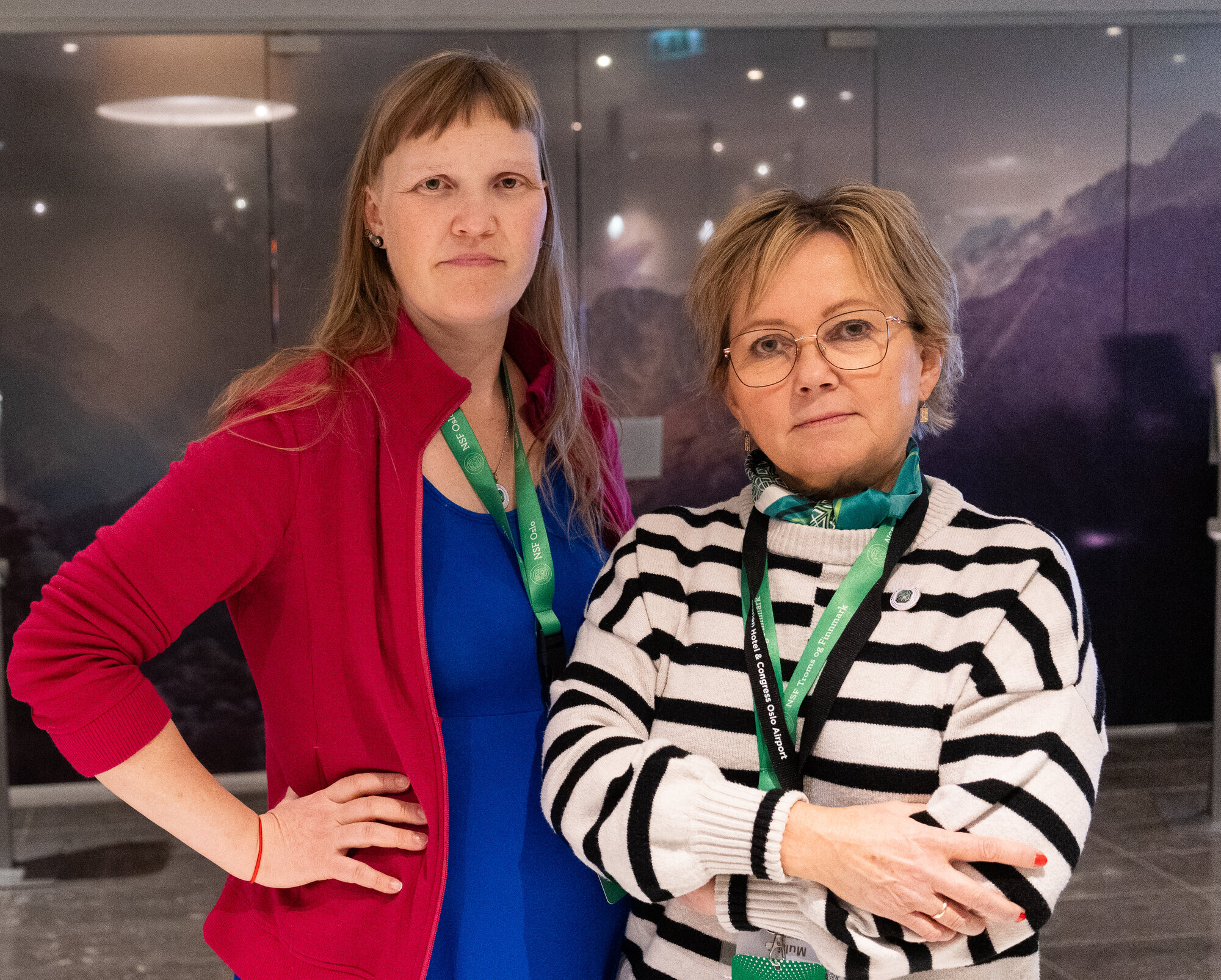 Kirk og Benonisen bildet viser Kirk og Benonisen