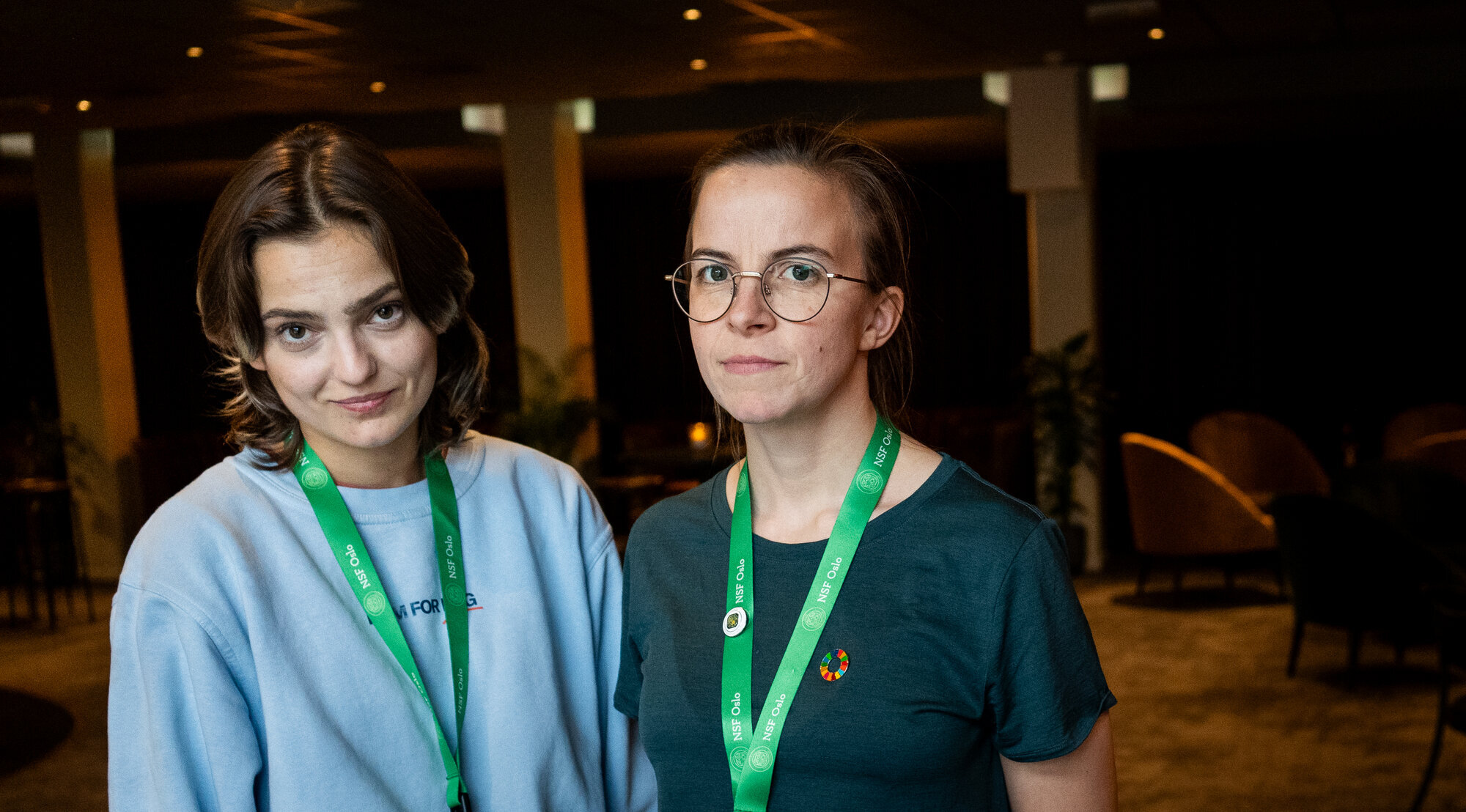 Vilde Haukeland og Karine Mellqvist bildet viser Haukeland og Mellqvist