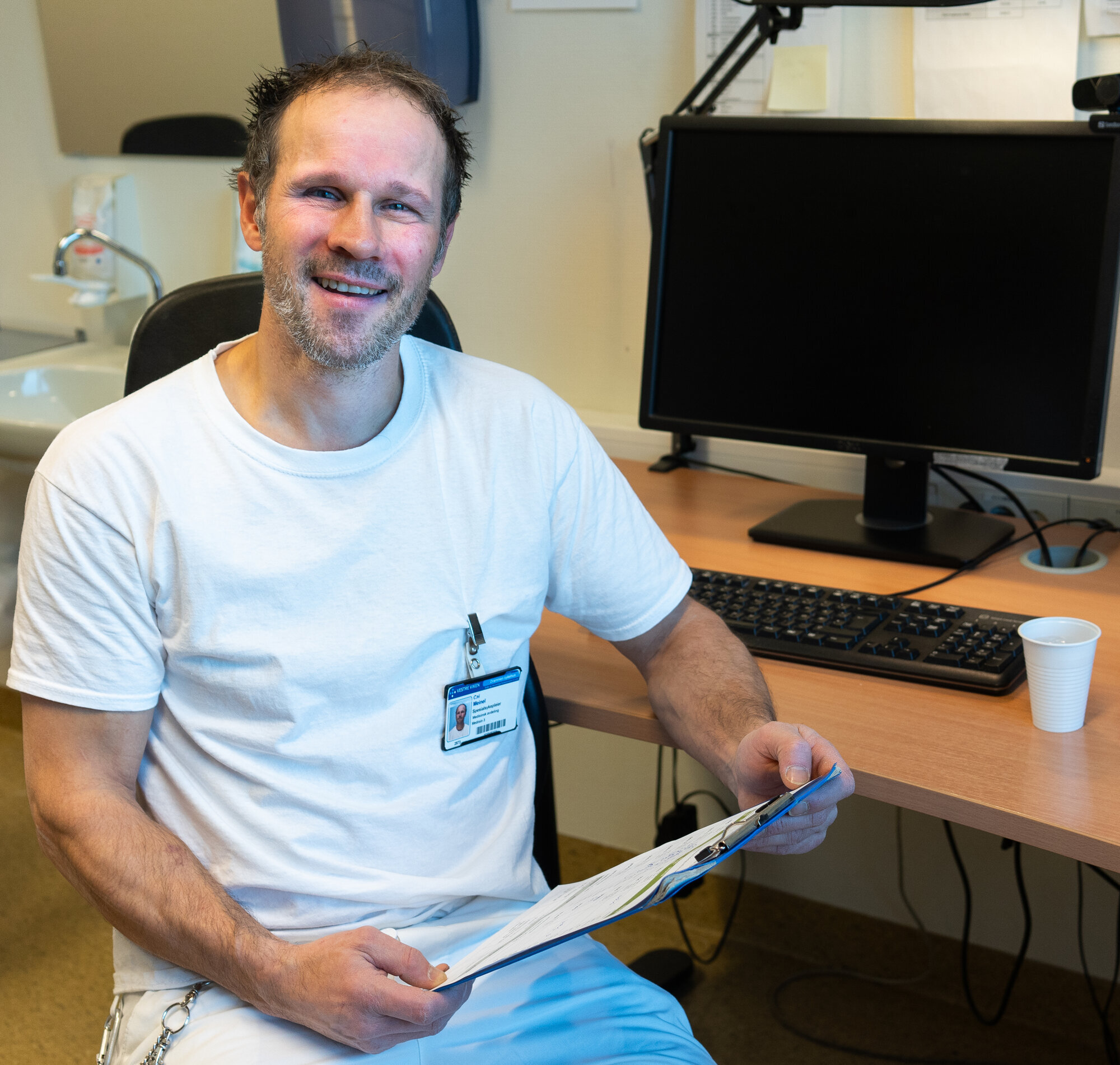 Cai Meinel bildet viser Cai Meinel