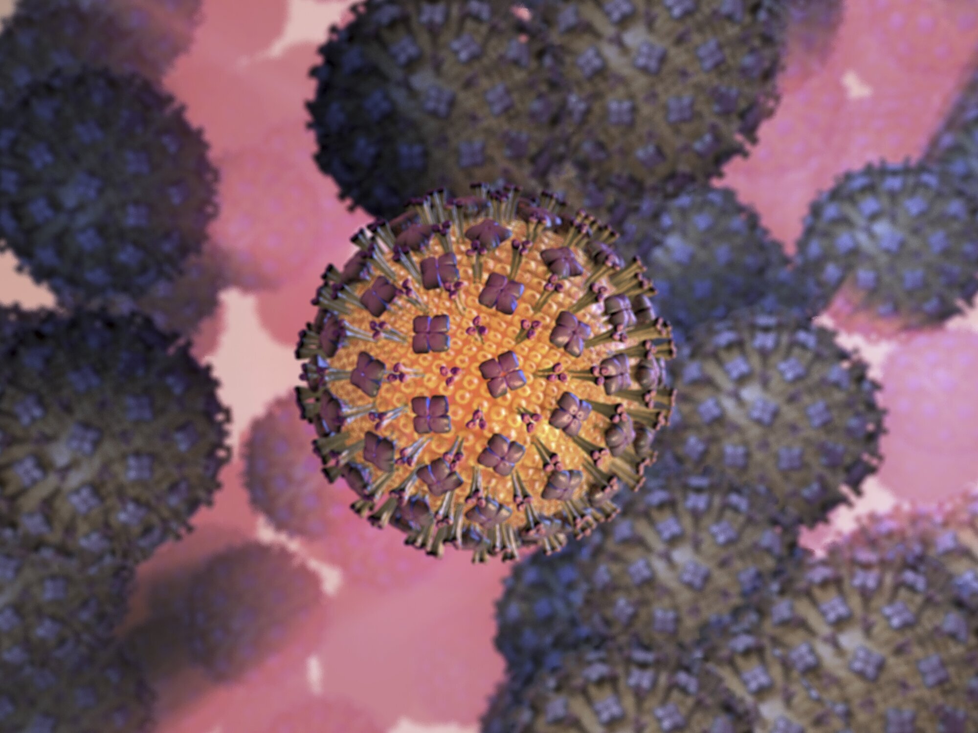 RS-virus Datagrafikken viser RS-virus.