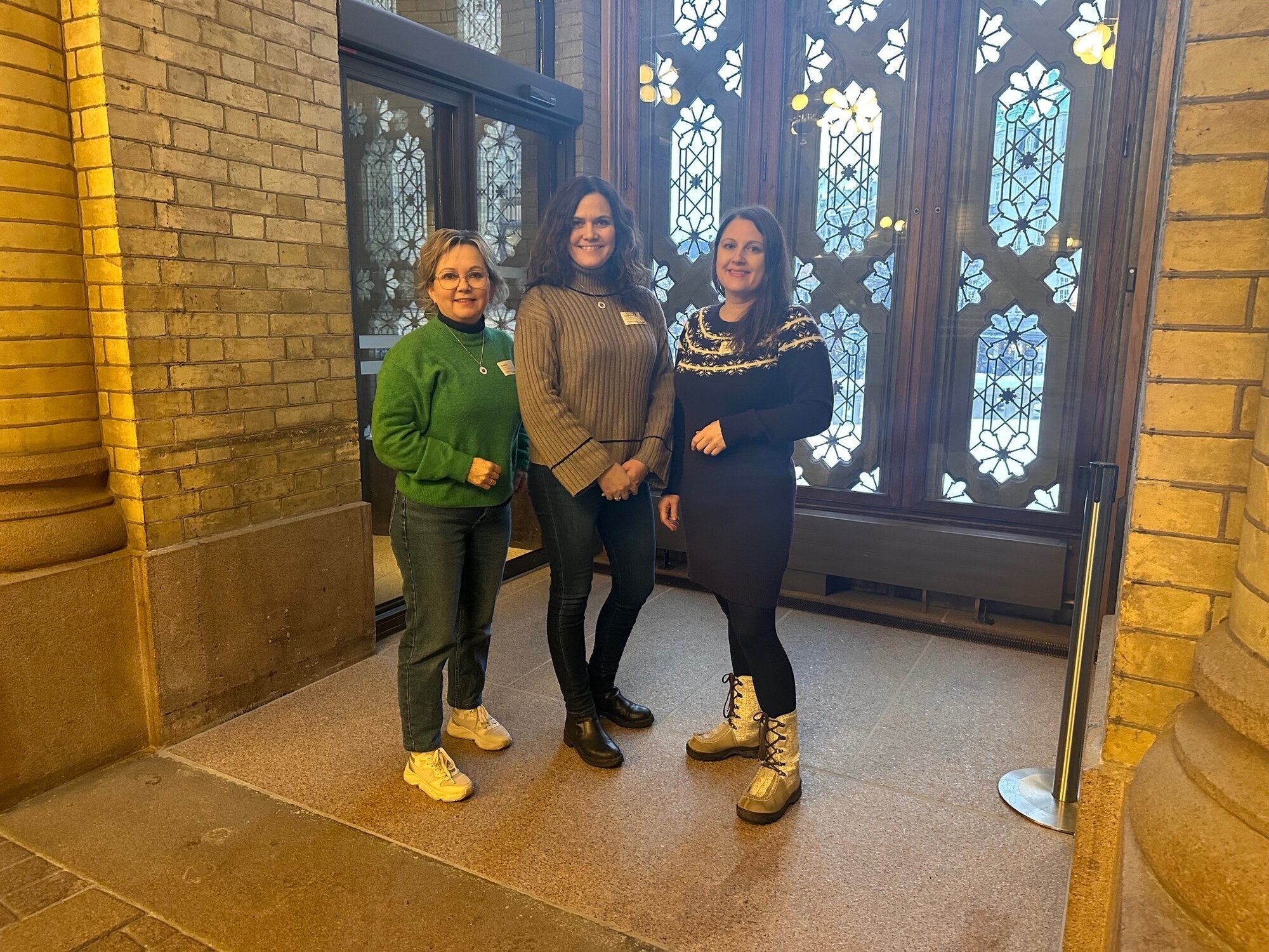 Bildet viser Mari-Ann Benonisen, Åshild Østlyngen og Linda Therese Norrie Bildet viser Mari-Ann Benonisen, Åshild Østlyngen og Linda Therese Norrie