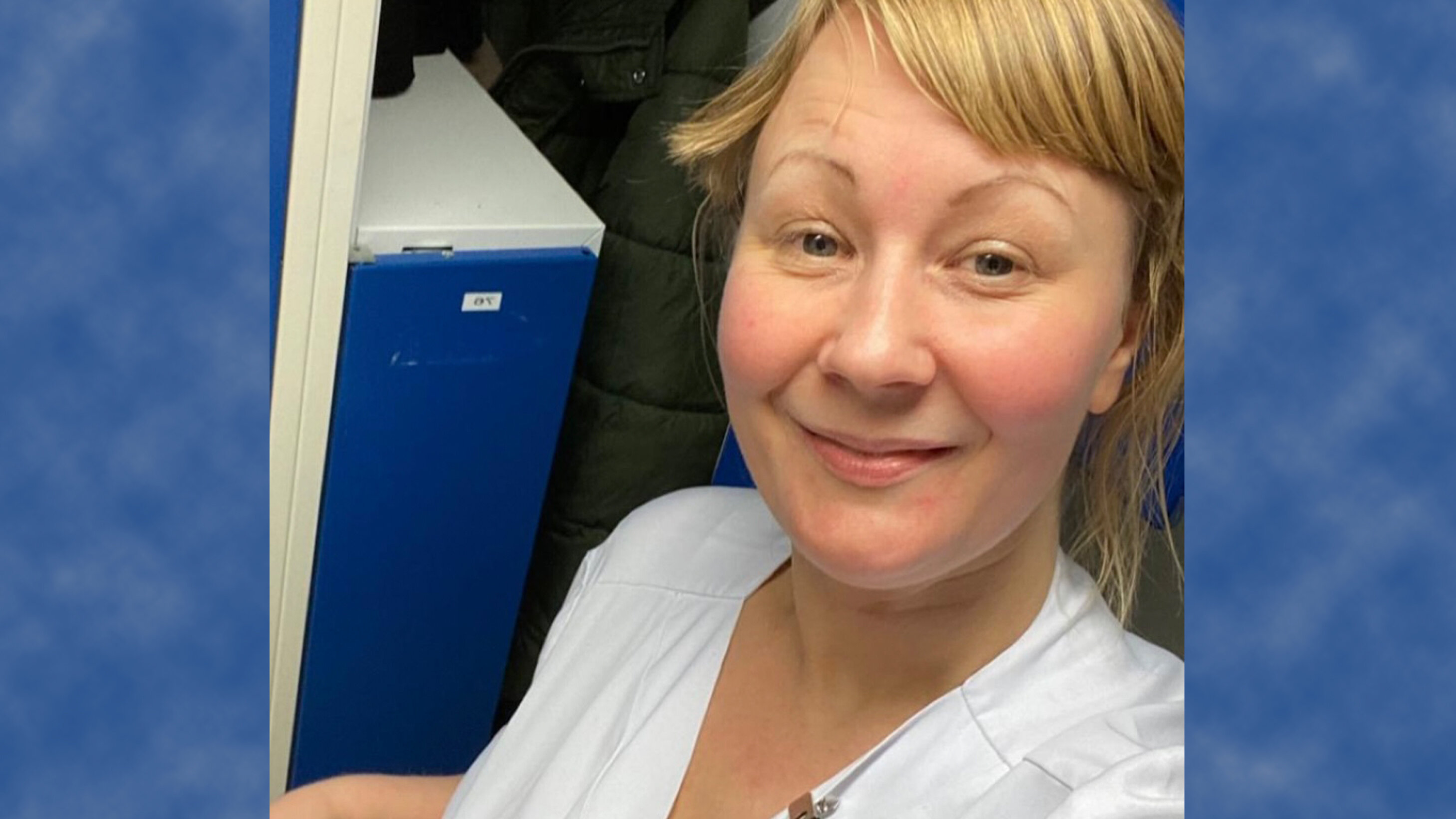 Bildet viser innleggsforfatter Tanya Nysveen som tar en selfie.