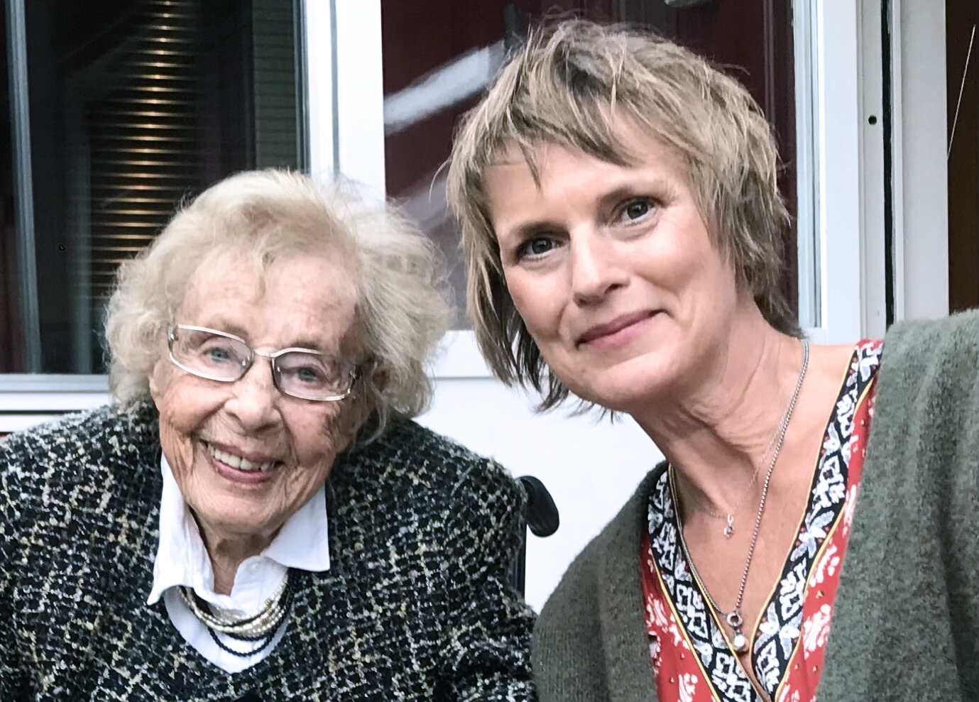 Harriet Sandberg og Anne Brit Sandberg Harriet Sandberg og svigerdatter Anne Brit Sandberg