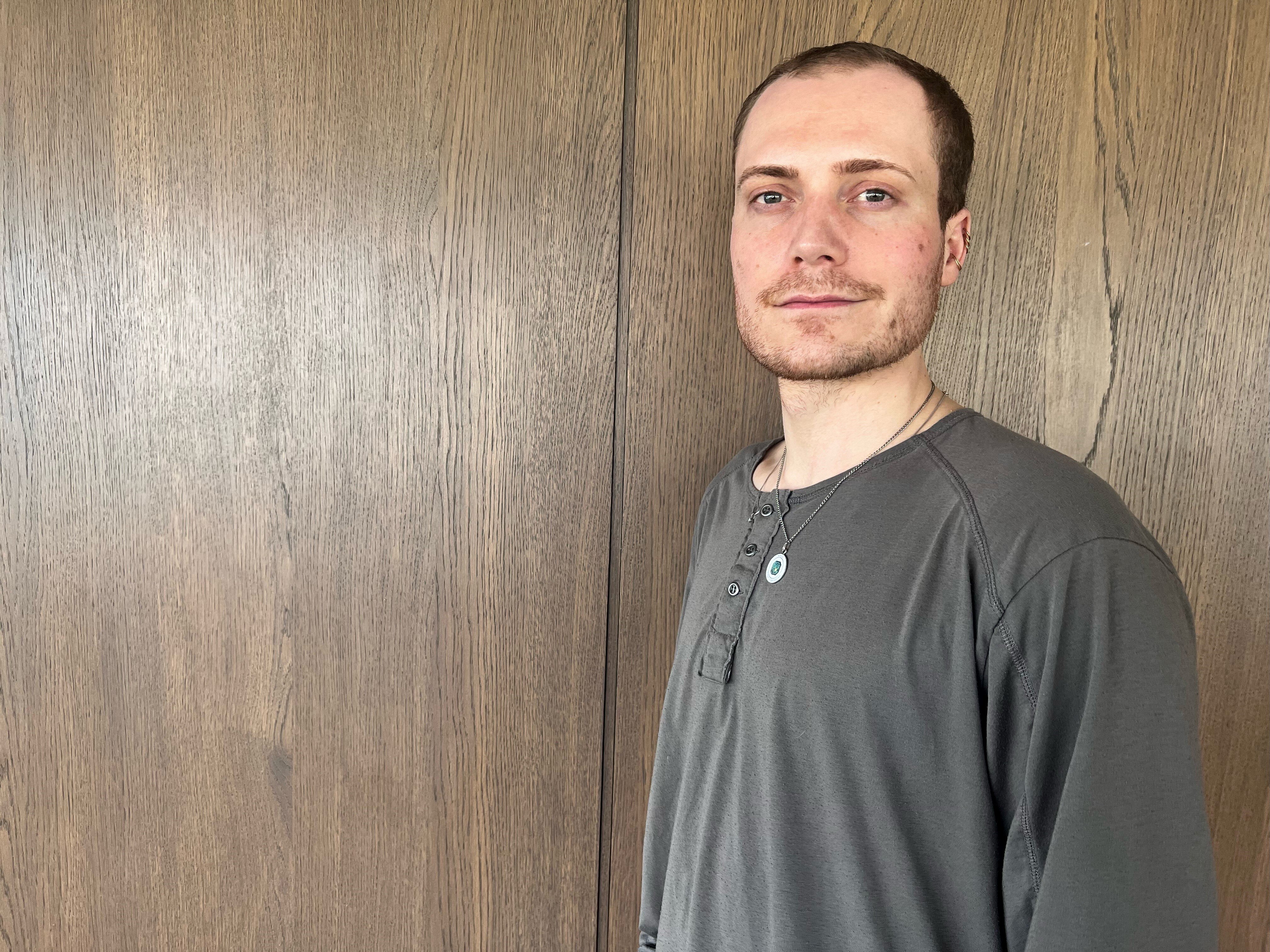 Bildet viser studentleder Daniel Stabu Bildet viser studentleder Daniel Stabu