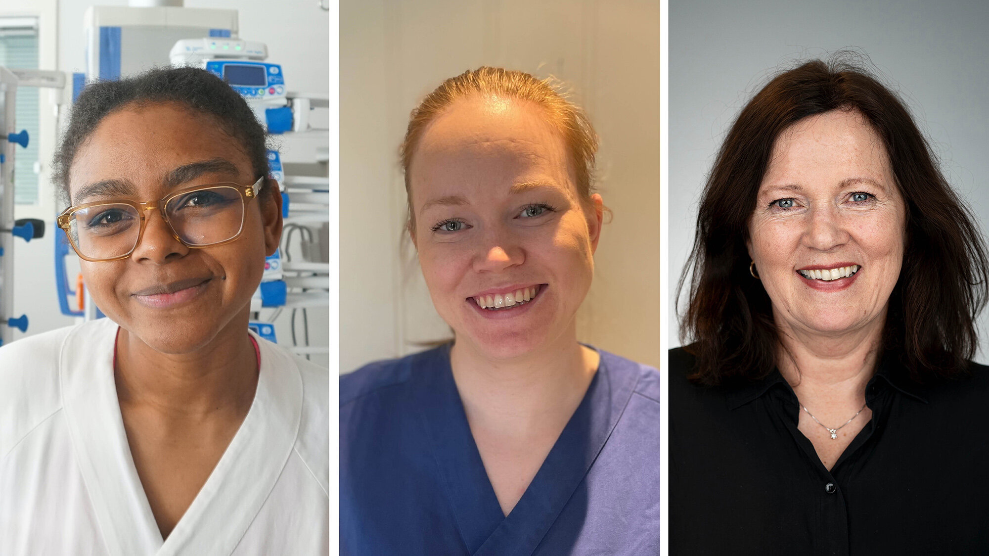 Bildet viser forskerne Mireille Jacques, Henriette Sandnes Willumsen og Kjersti Sunde Mæhre