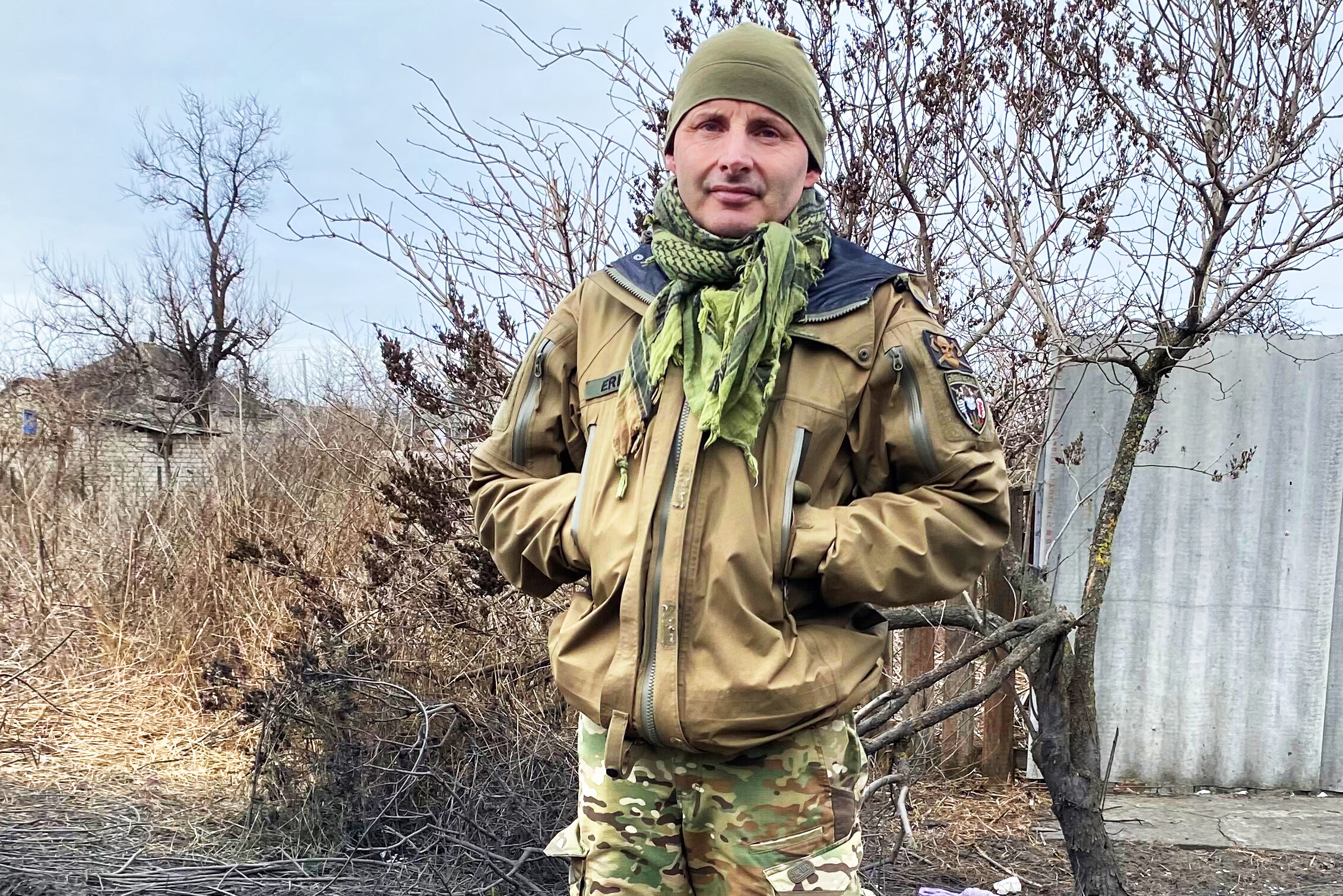 Sykepleier Kurt Eriksen i Ukraina