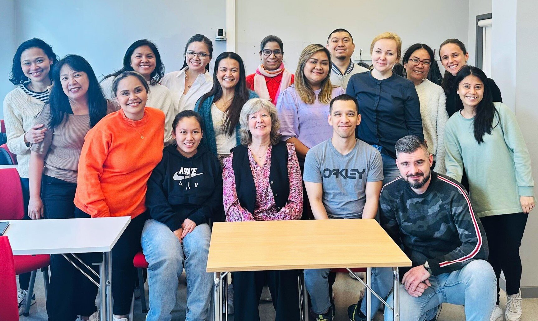 NTNU-kull i kompletterende sykepleie bildet viser NTNU-kull i kompletterende sykepleie