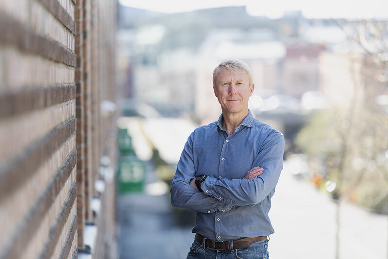 Bildet viser Leder i Unio stats streikekomité, Ørjan Hjortland Bildet viser Leder i Unio stats streikekomité, Ørjan Hjortland